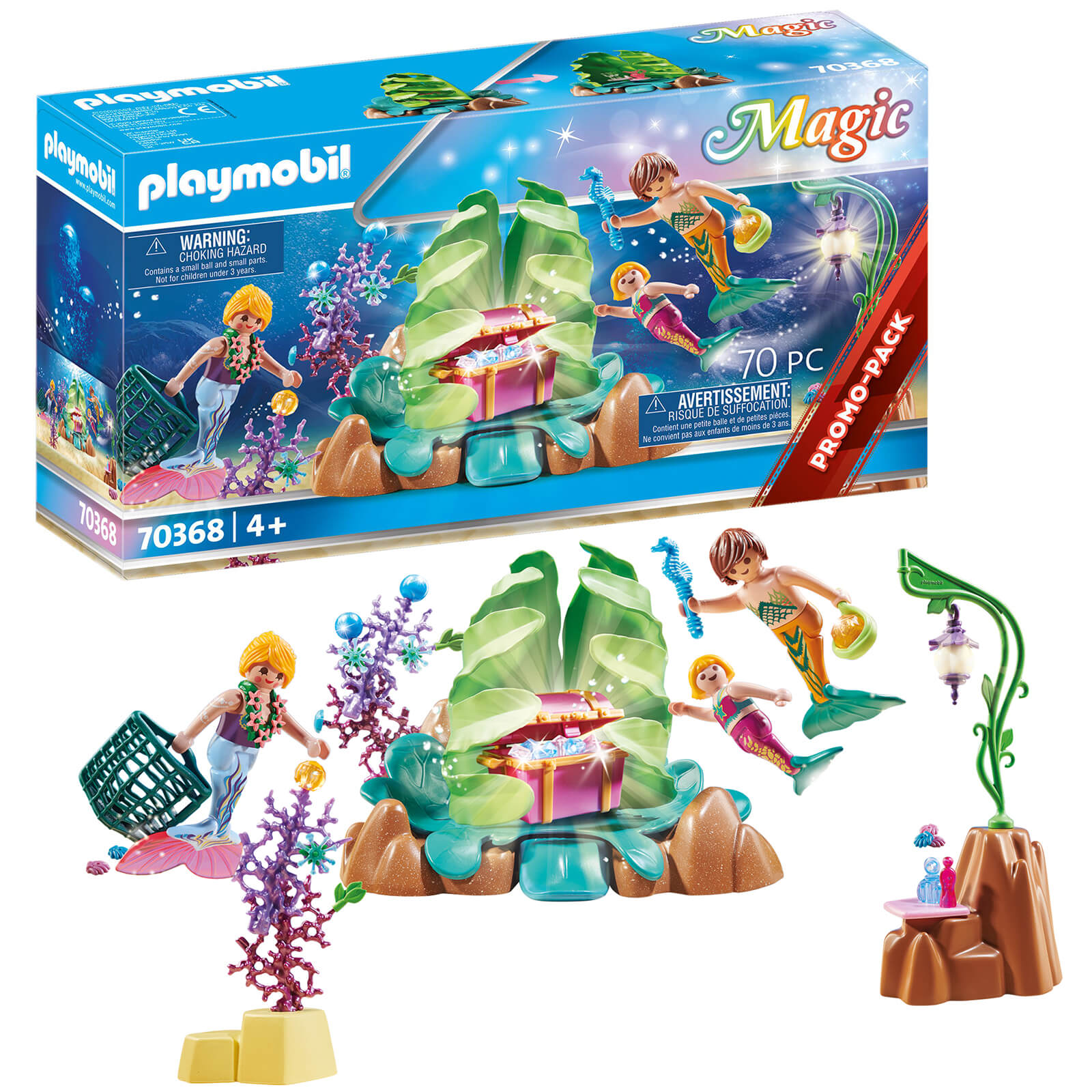 Playmobil Promoción Mágica Salón de la Sirena de Coral (70368)
