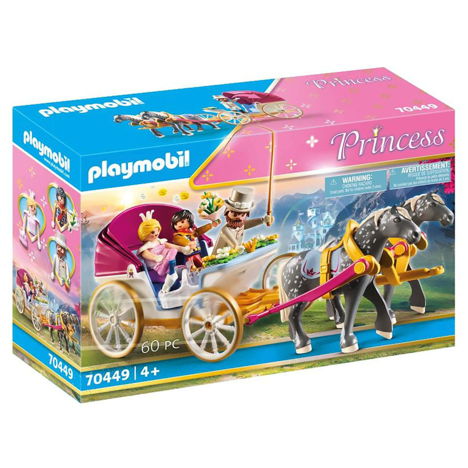 Playmobil Princess Castle Horse Drawn Carriage (70449)