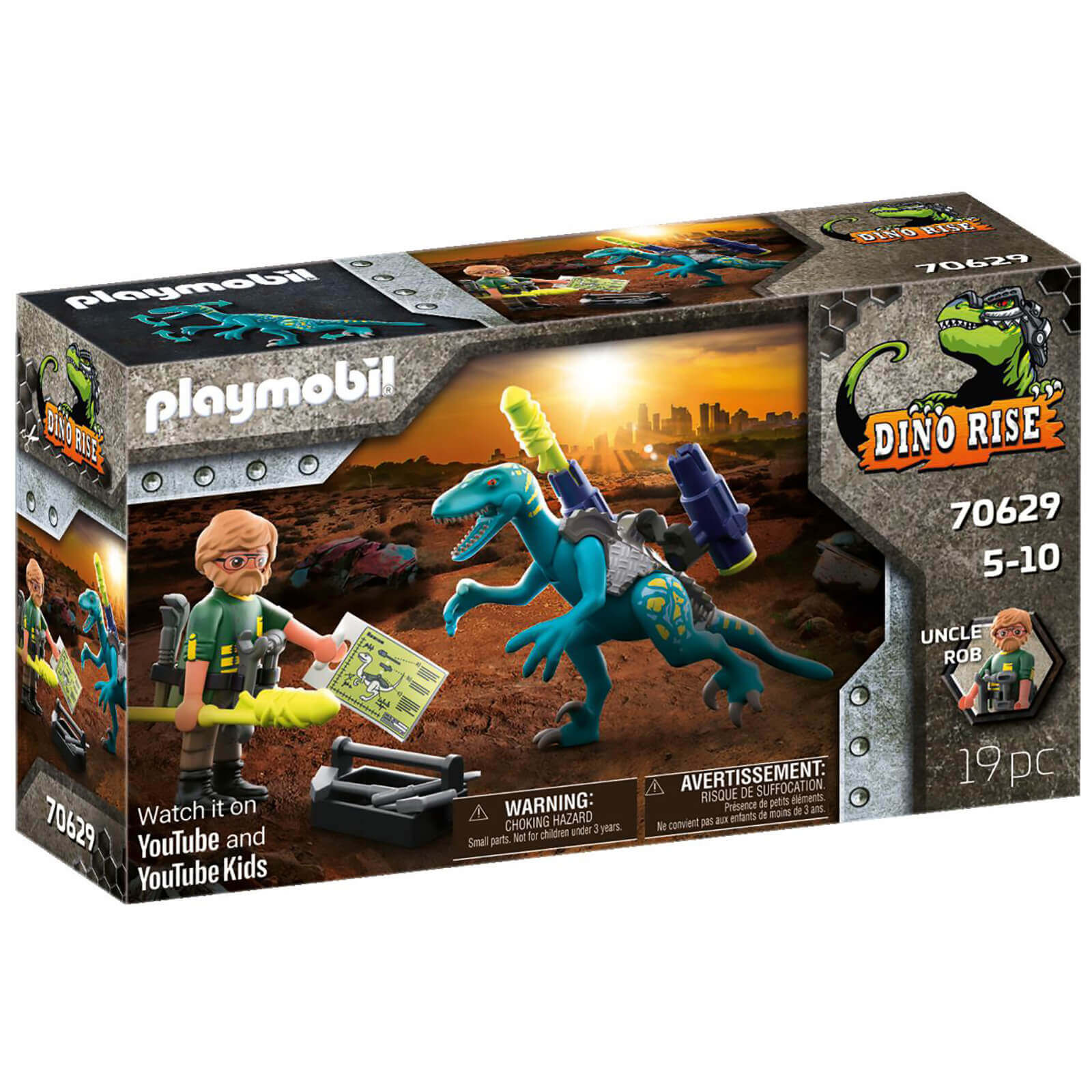 Playmobil Dinos Deinonychus: Ready for Battle (70629)