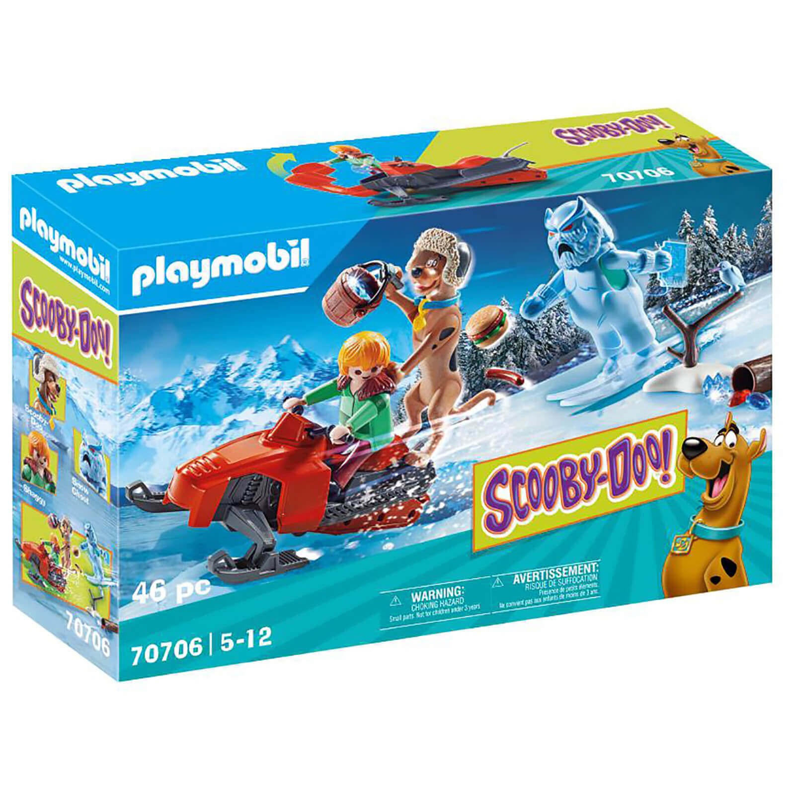Playmobil SCOOBY-DOO! Adventure with Snow Ghost (70706)