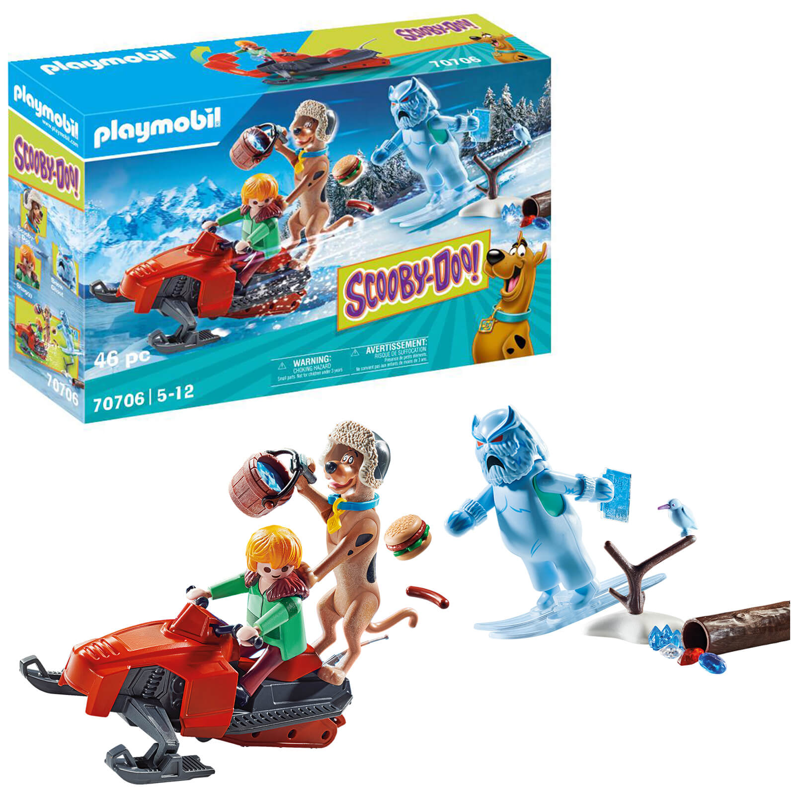 Playmobil SCOOBY DOO! Adventure With Snow Ghost (70706)