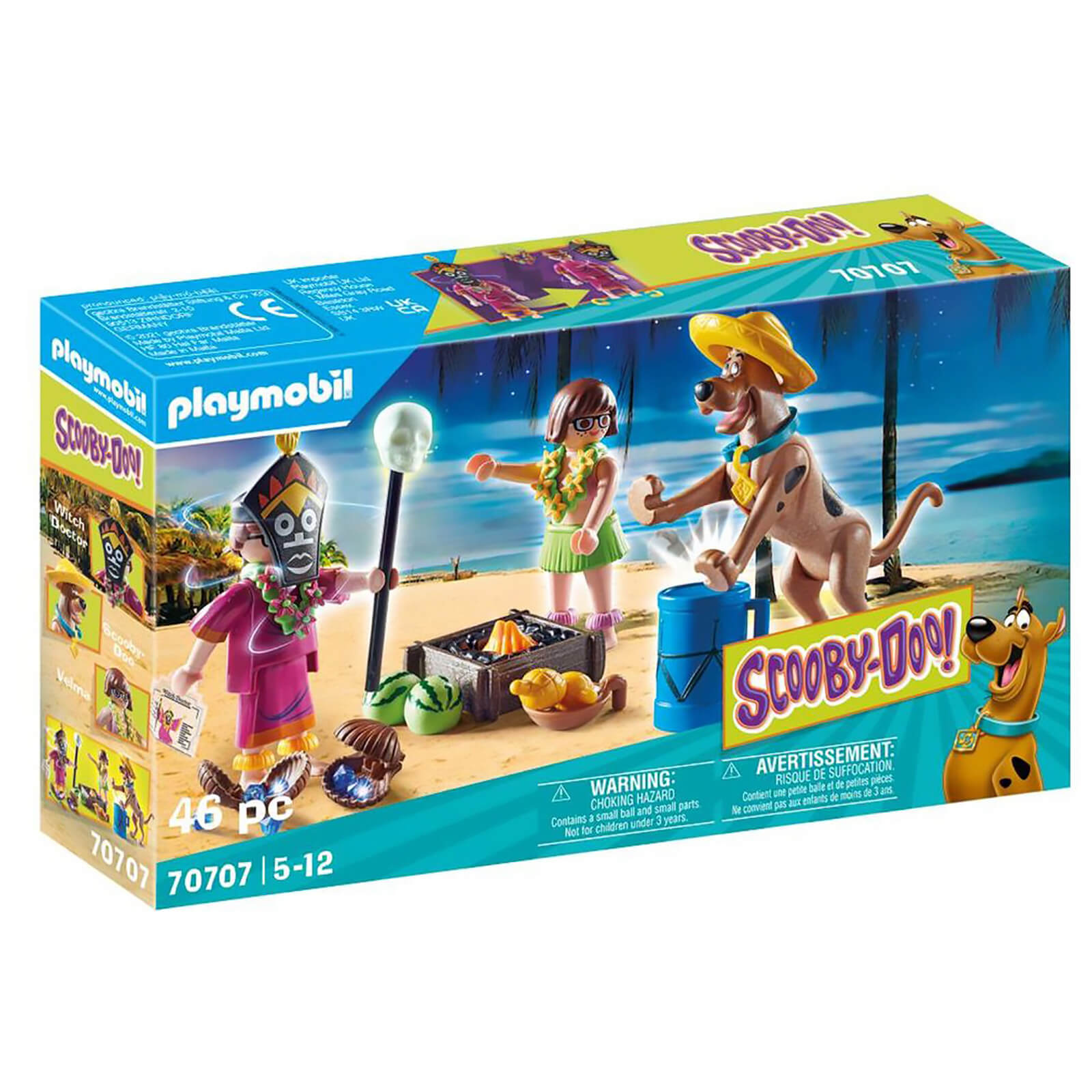 Playmobil SCOOBY-DOO! Adventure with Witch Doctor (70707)