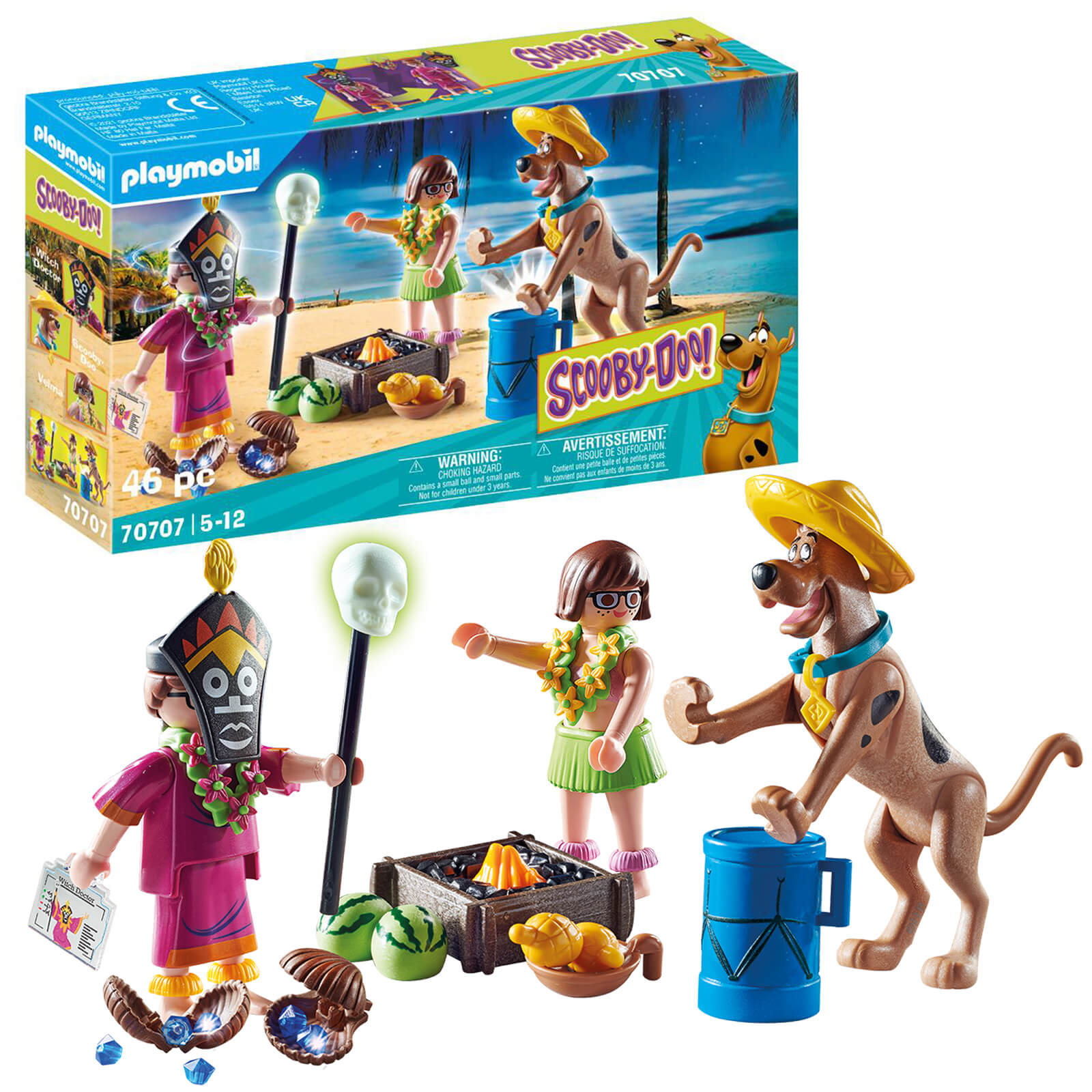 Playmobil SCOOBY DOO! Adventure With Witch Doctor (70707)