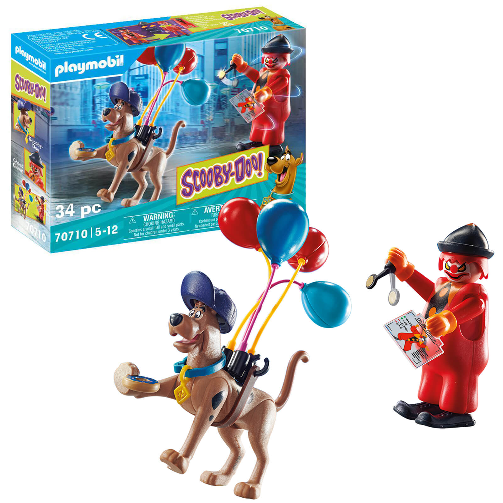 Playmobil SCOOBY-DOO! Adventure with Ghost Clown (70710)