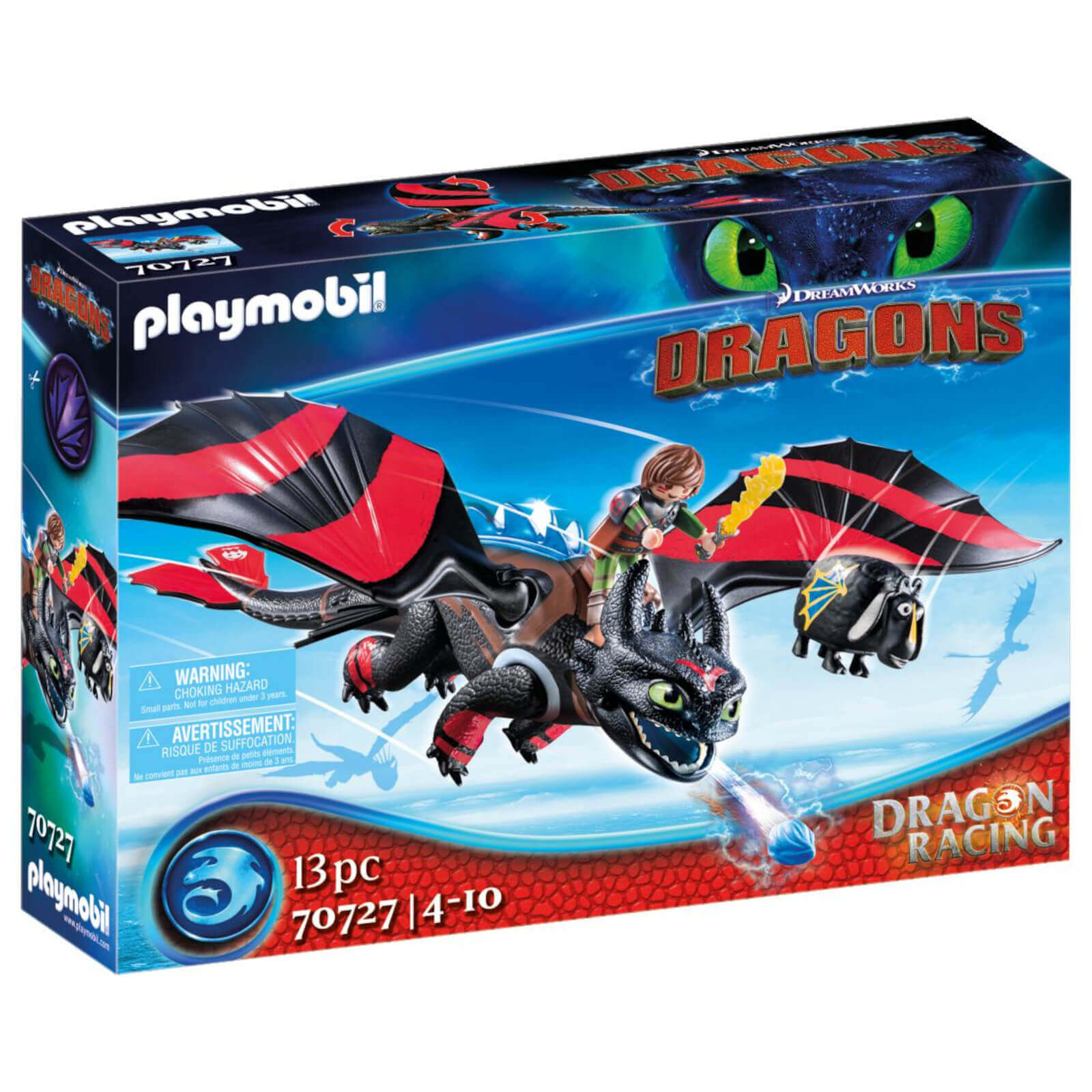 Playmobil Dragon Racing: Hiccup and Toothless (70727)
