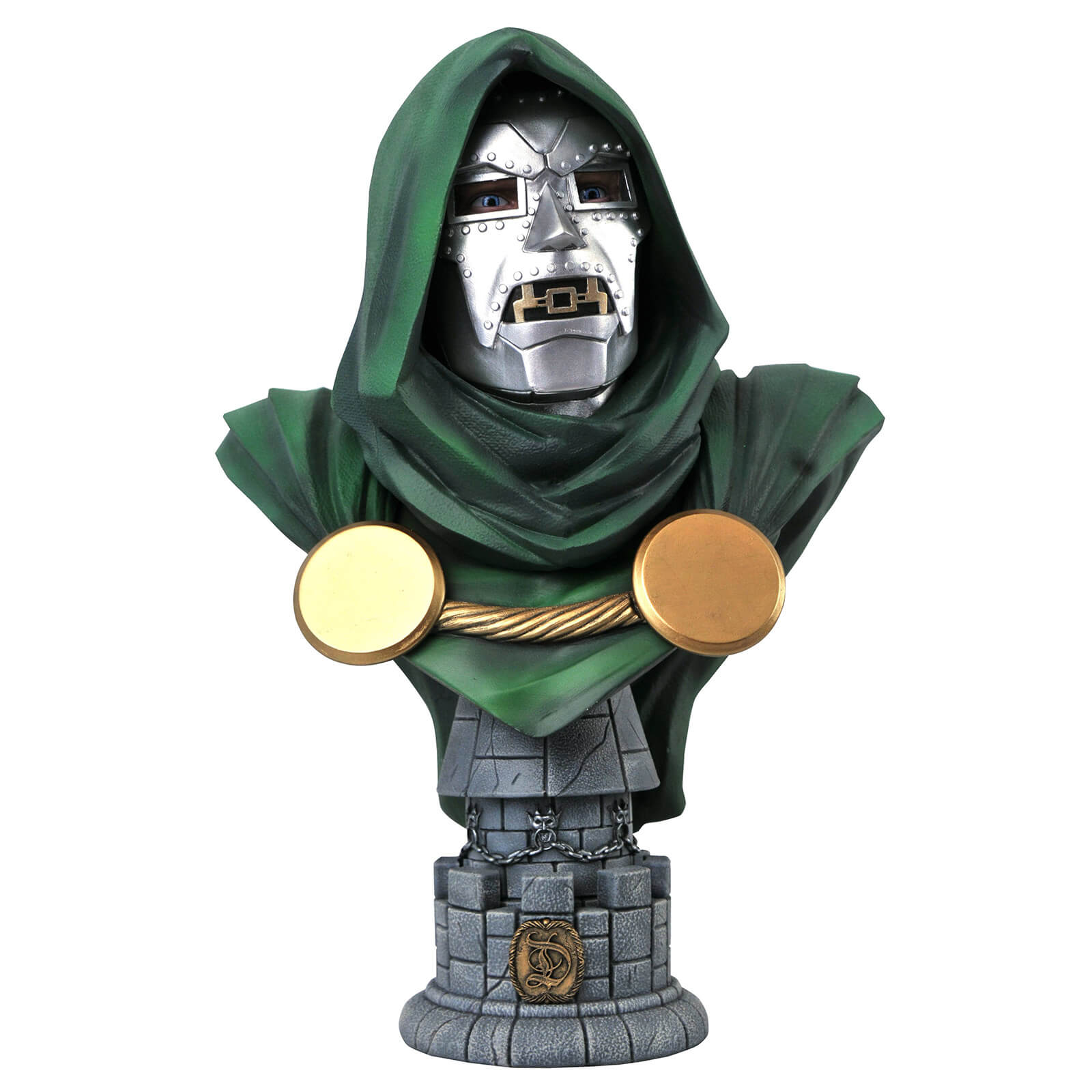 Diamond Select Marvel Legends In 3D Dr. Doom 1/2 Scale Bust - Image 1