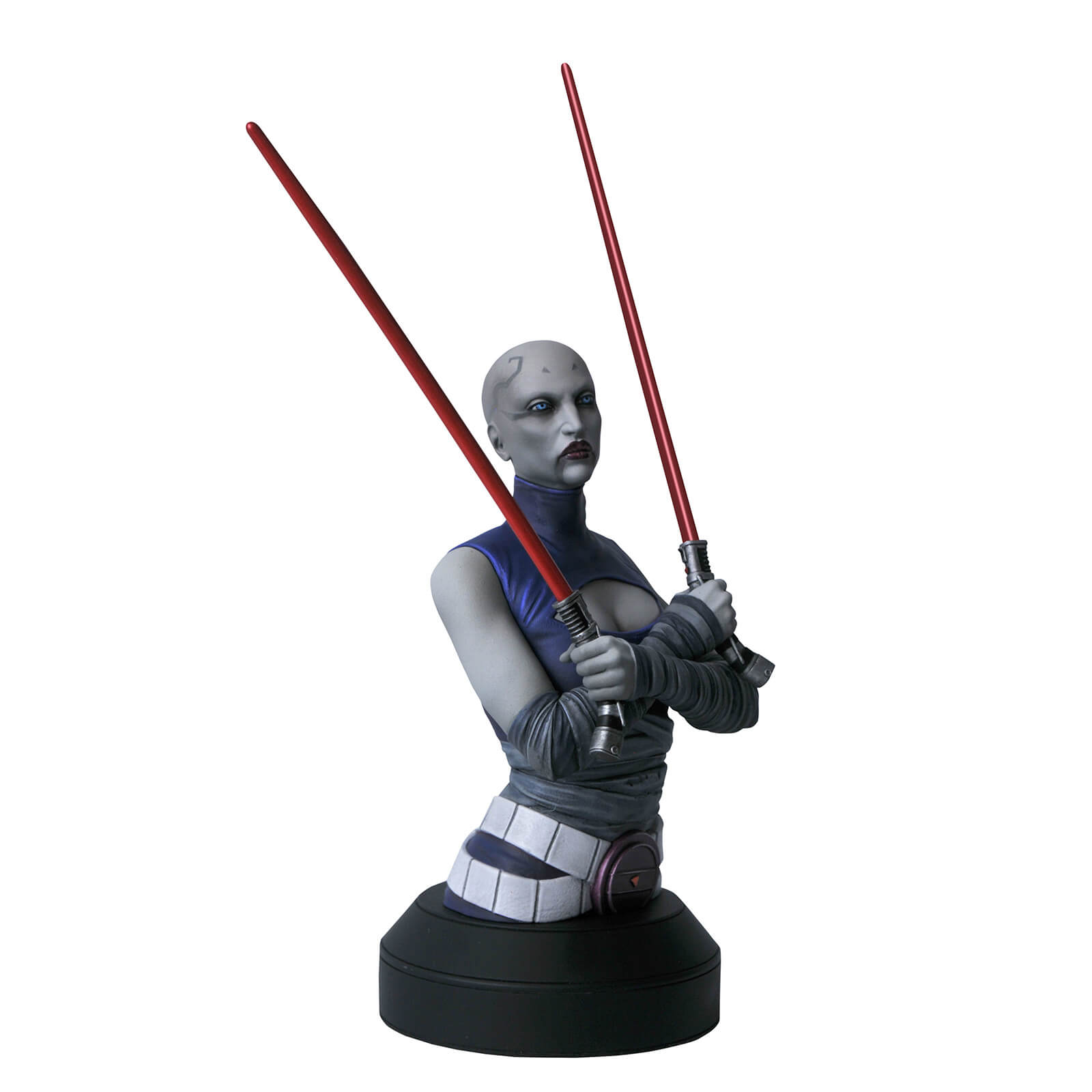 Gentle Giant Star Wars The Clone Wars Asajj Ventress 1/6 Scale Bust