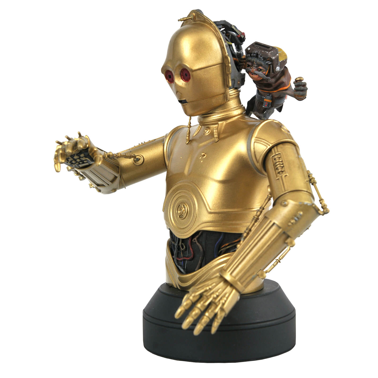 Gentle Giant Star Wars The Rise Of Skywalker C-3PO & Babu Frik 1/6 Scale Bust