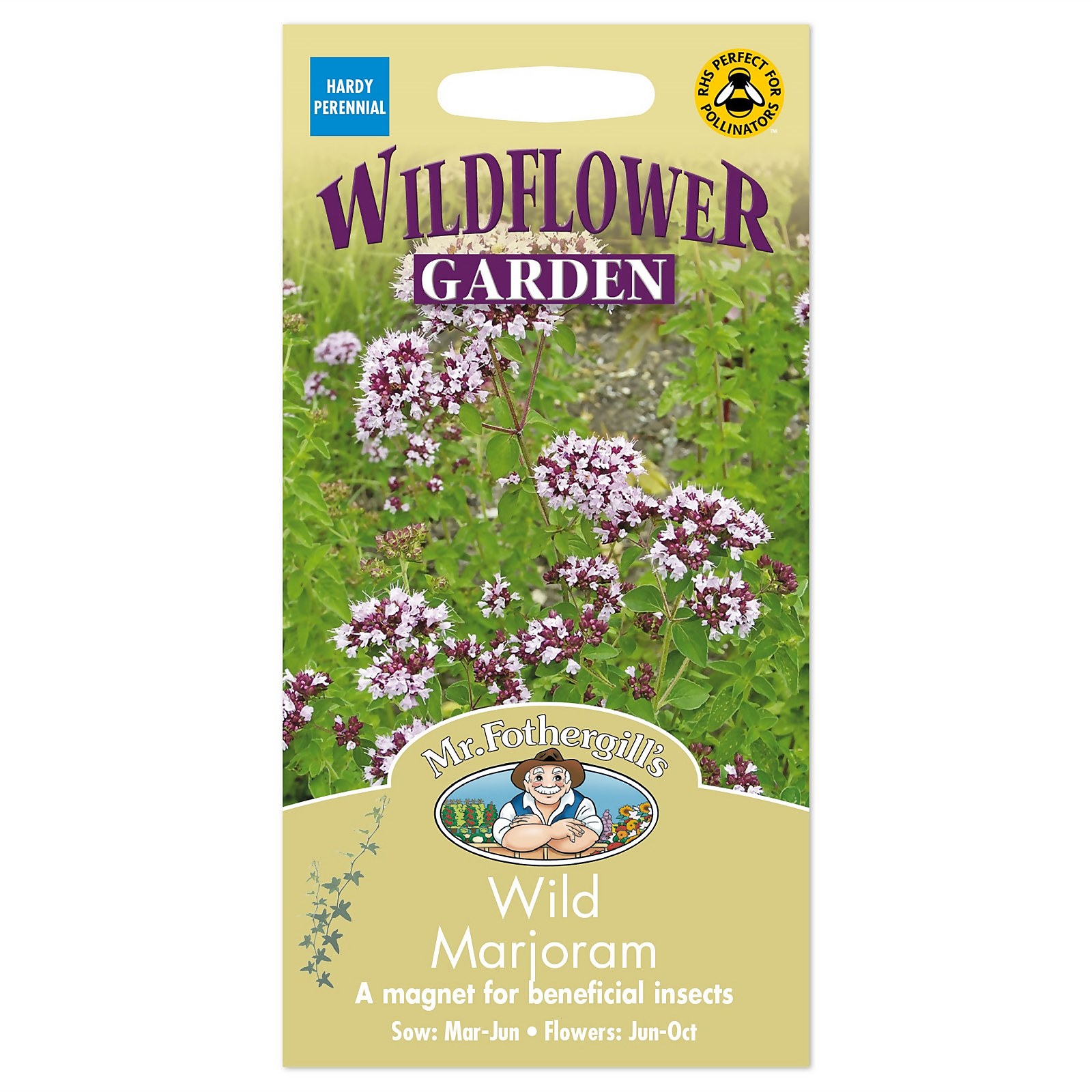 Mr. Fothergill's Wildflower Wild Marjoram Seeds