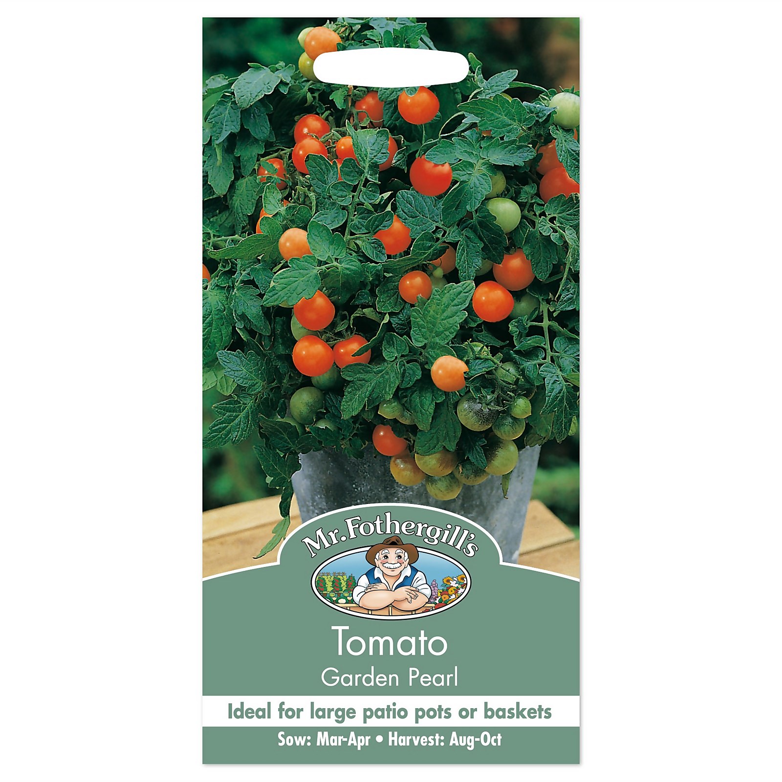 Photo of Mr. Fothergills Tomato Garden Pearl Seeds