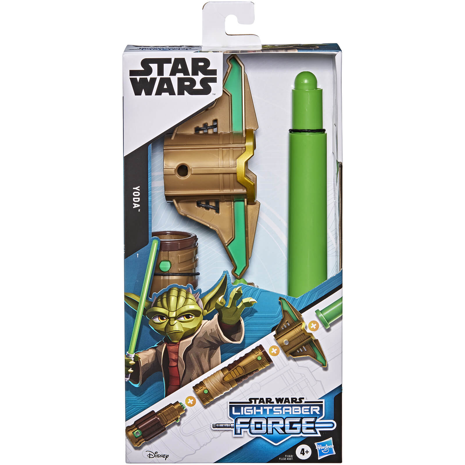 Star Hasbro Star Wars Forge Mater Yoda Lightsaber Toy