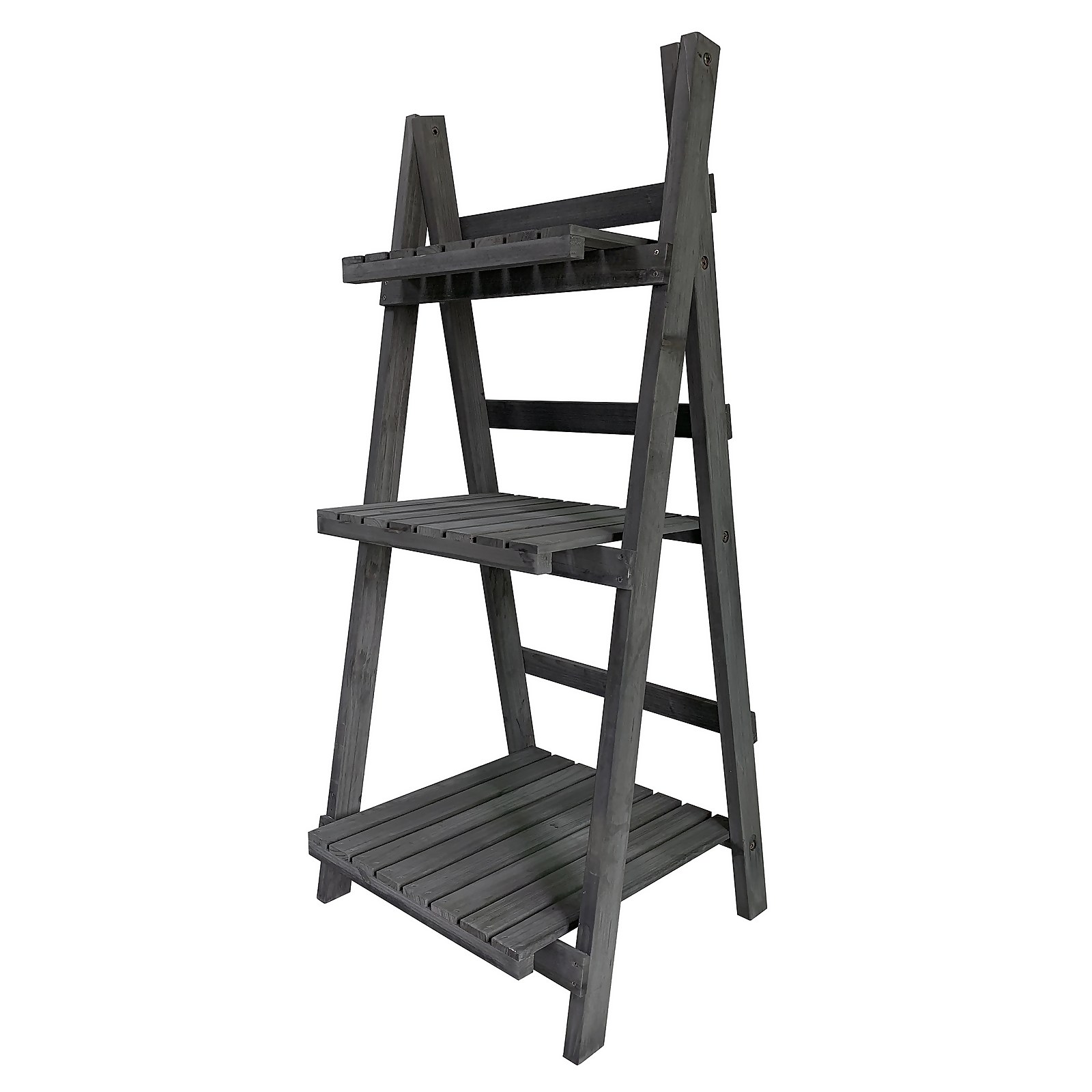 Photo of 3 Tier Plant Stand - Grey