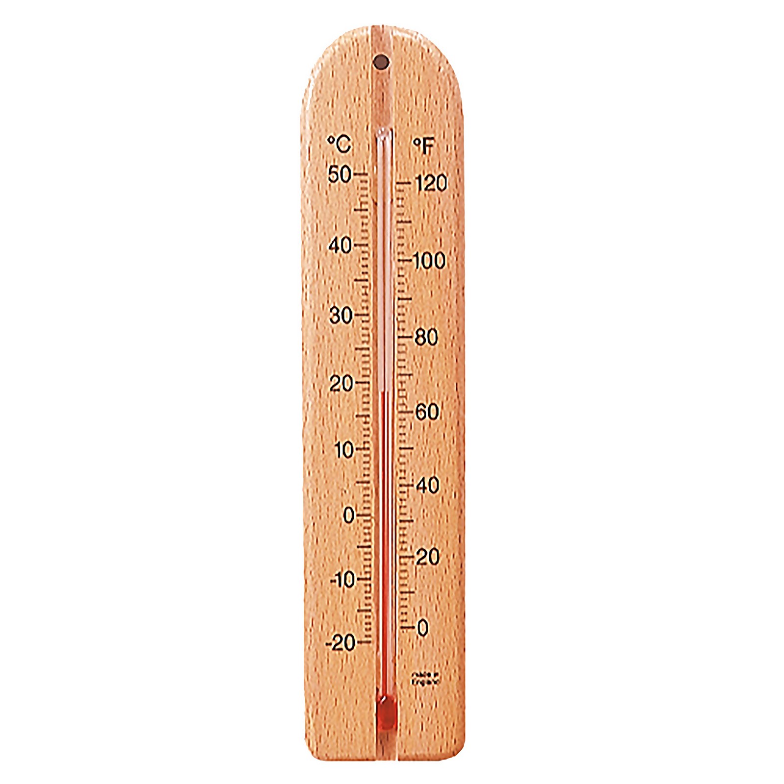 Photo of Wood Wall Thermometer Pack 1