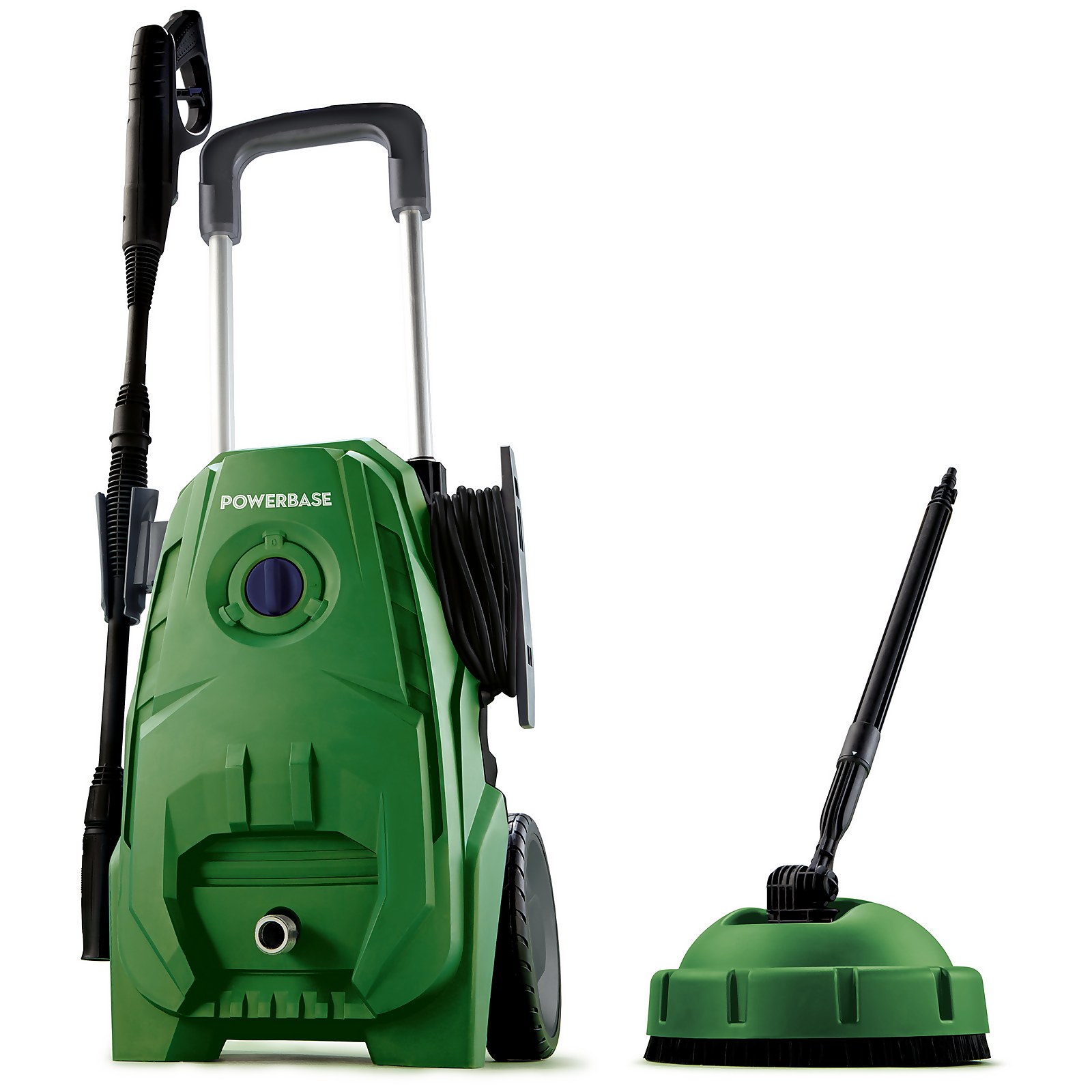 Powerbase 1850W Pressure Washer with Patio Cleaner