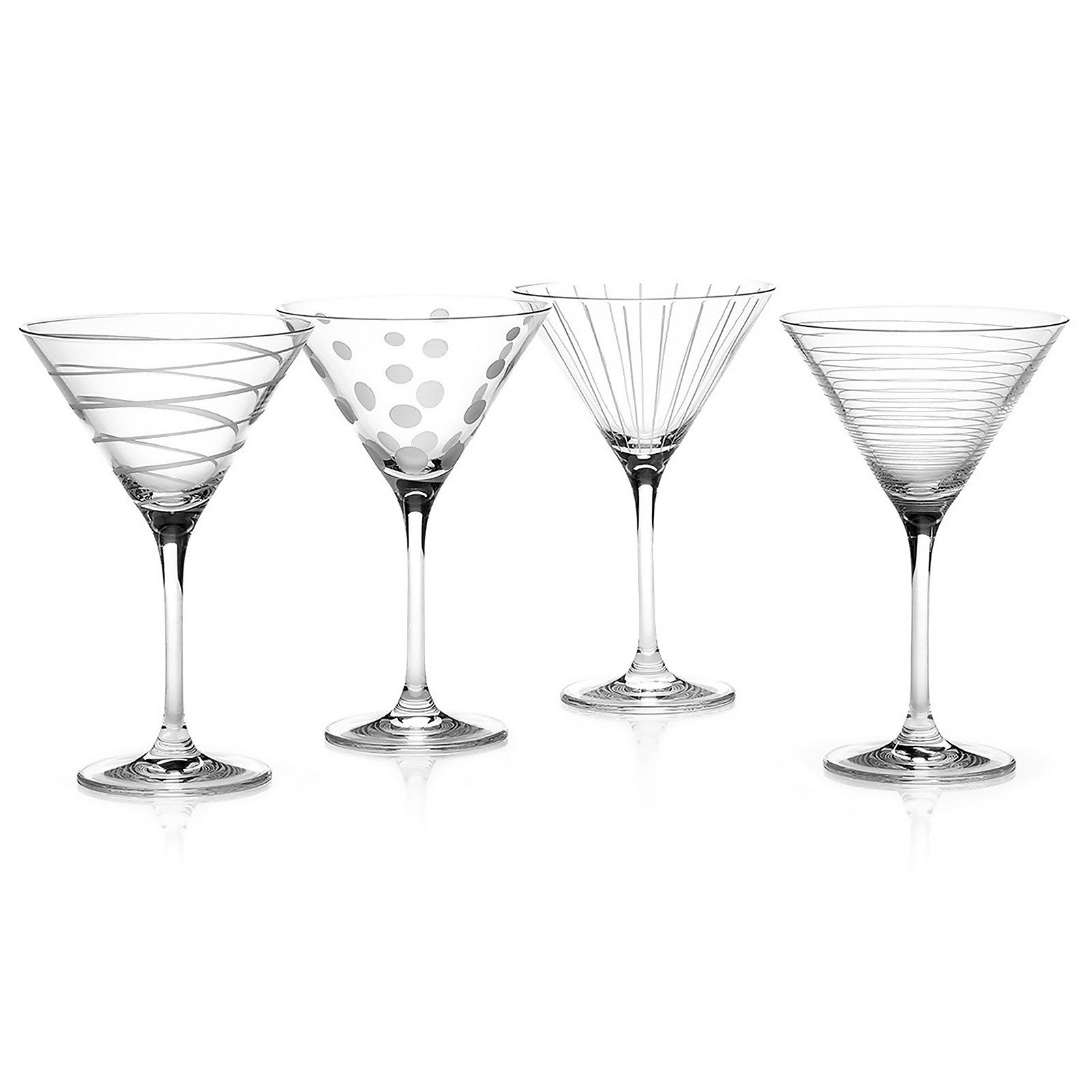 Photo of Mikasa Cheers Set Of 4 Martini Glasses