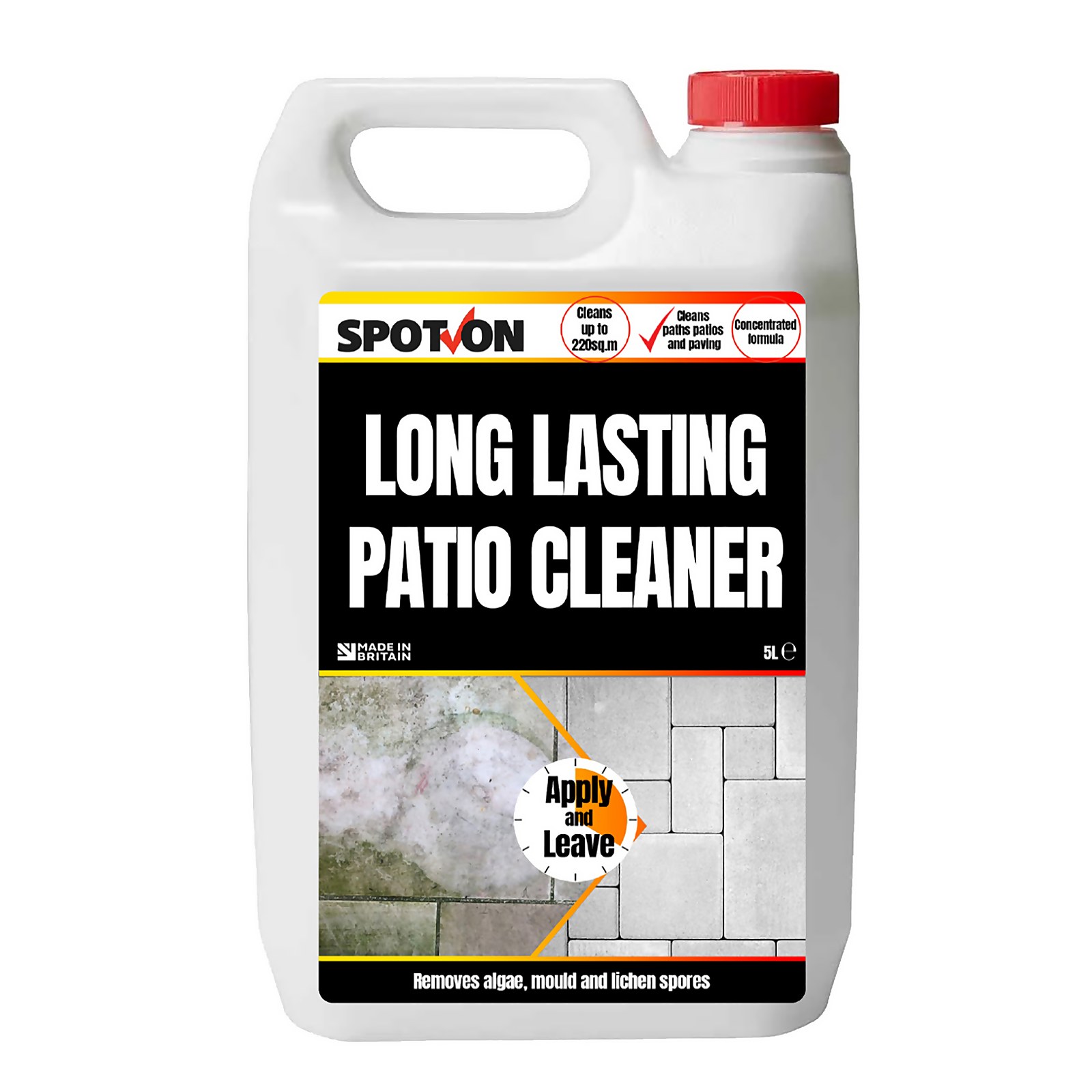 Spot On Long-lasting Patio Cleaner 5l