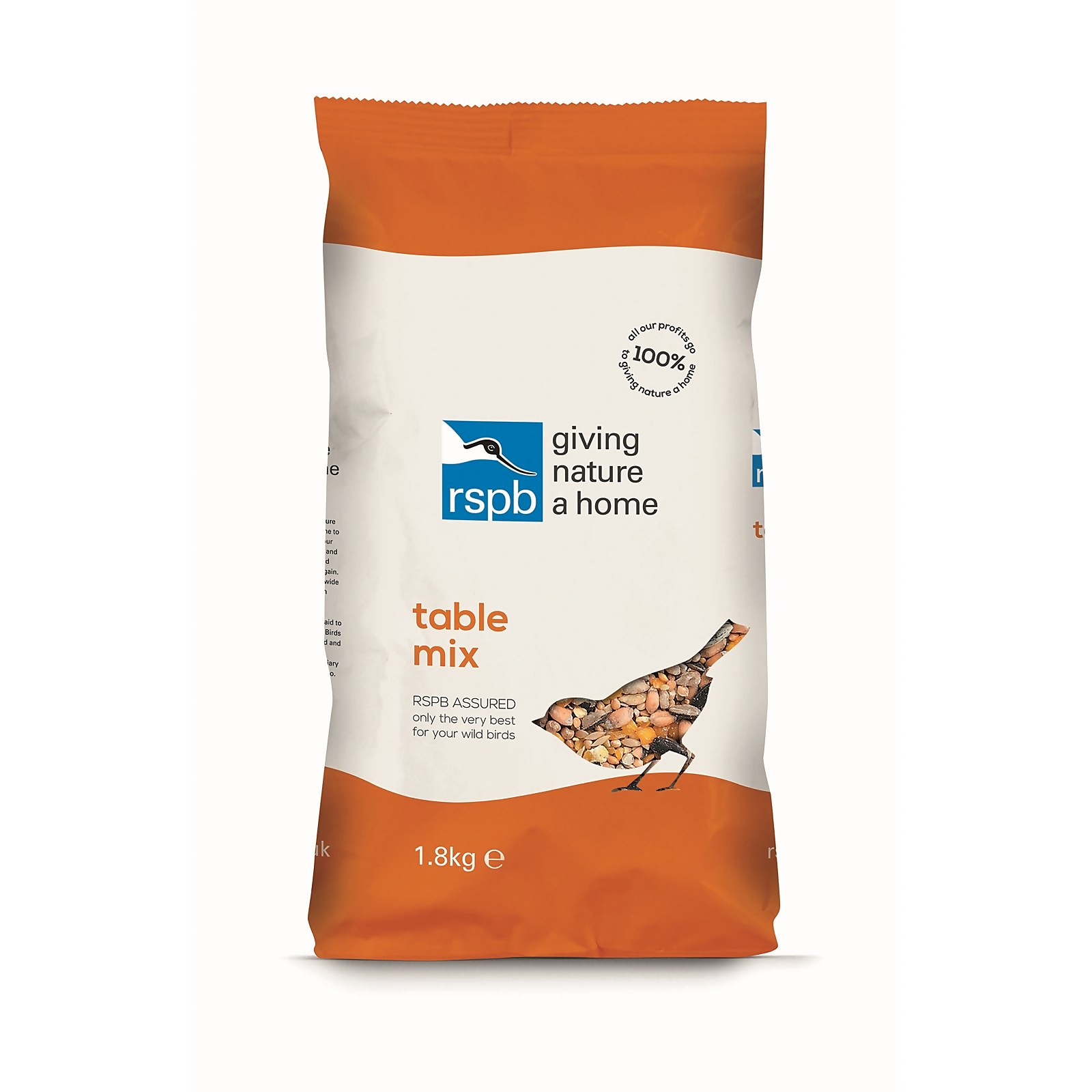 RSPB Table Seed Mix Wild Bird Food - 1.8kg