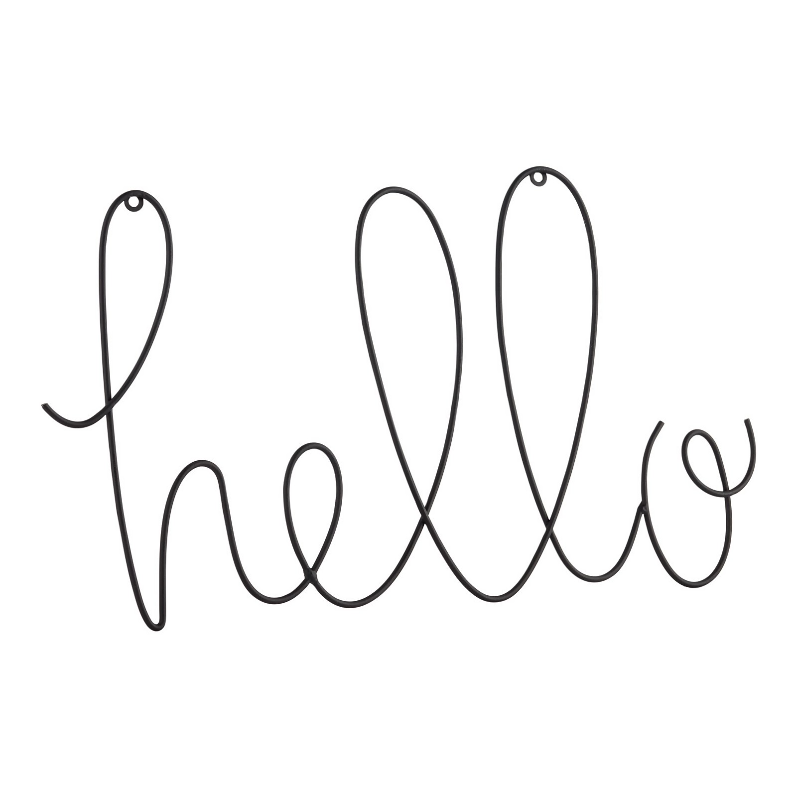 Photo of House Beautiful Wire Hello Sign