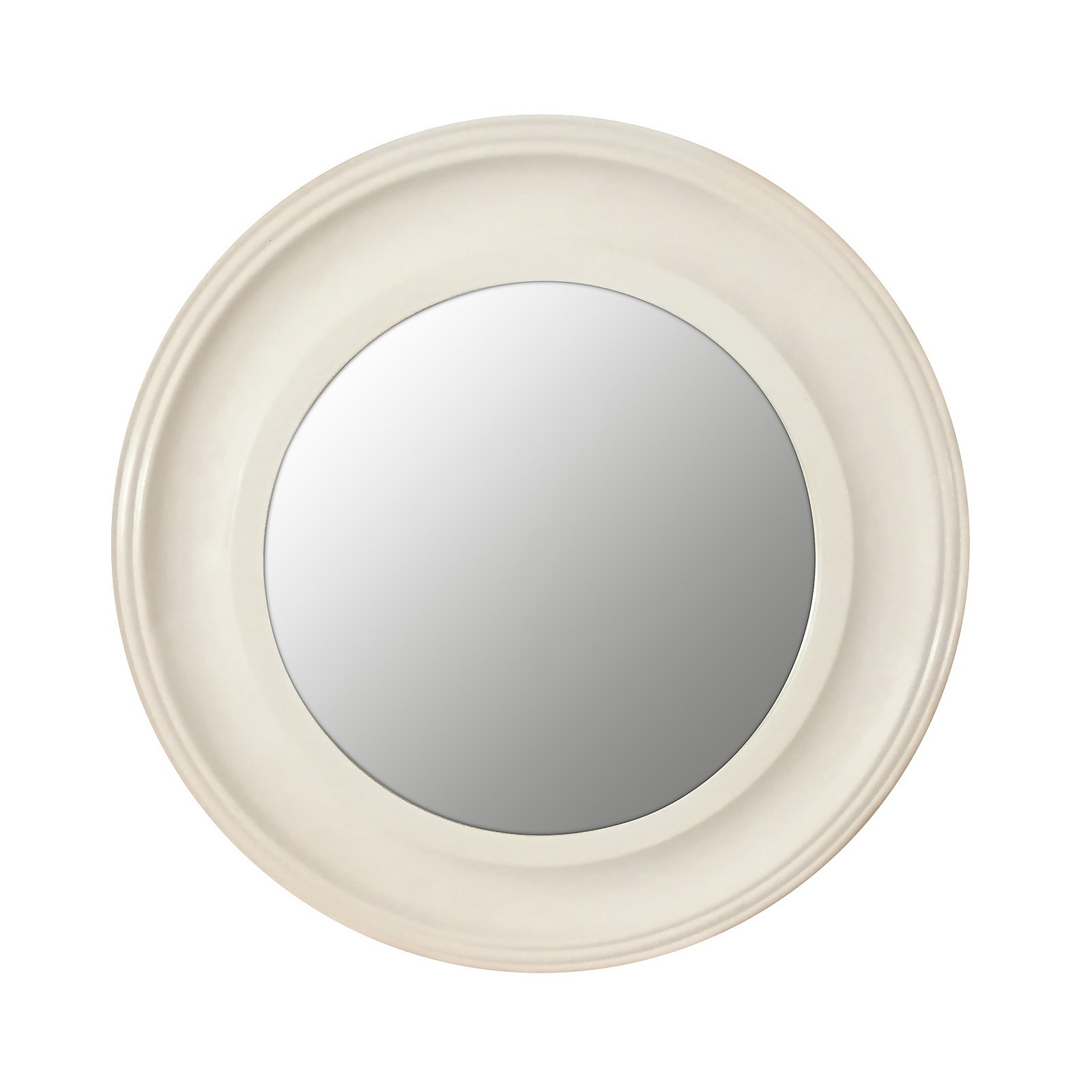 Photo of Country Living Round Wall Mirror 55cm - Cream