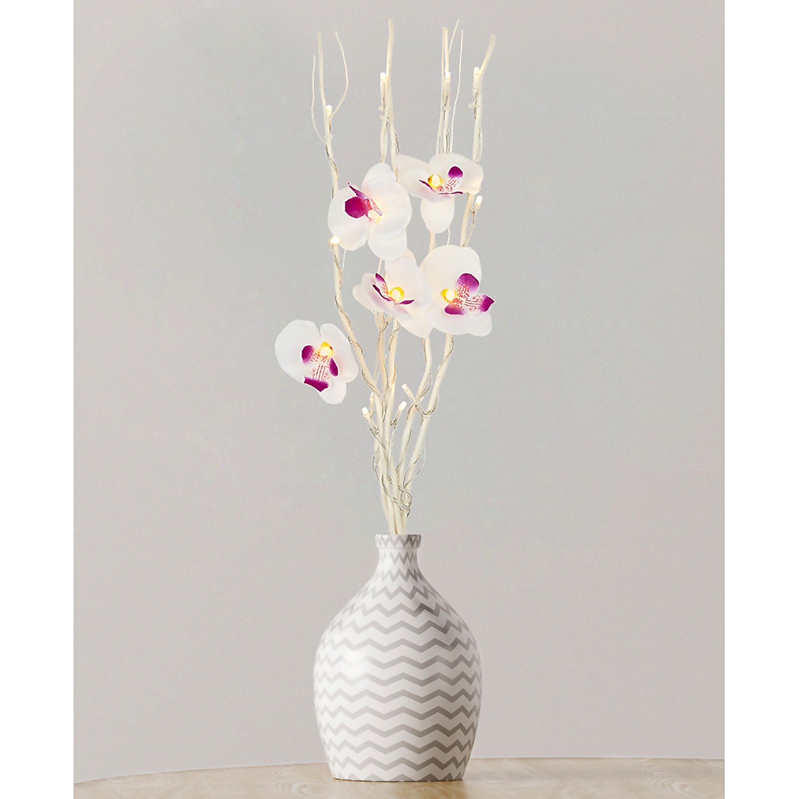 Photo of 50cm White Orchid Battery Twig Lights