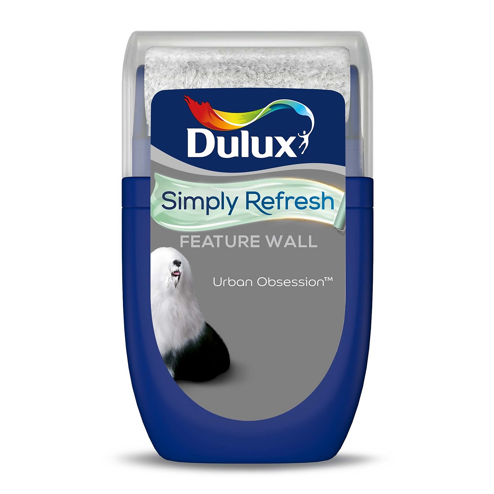 Photo of Dulux Simply Refresh Feature Wall One Coat Matt Emulsion Paint - Urban Obsession - 30ml