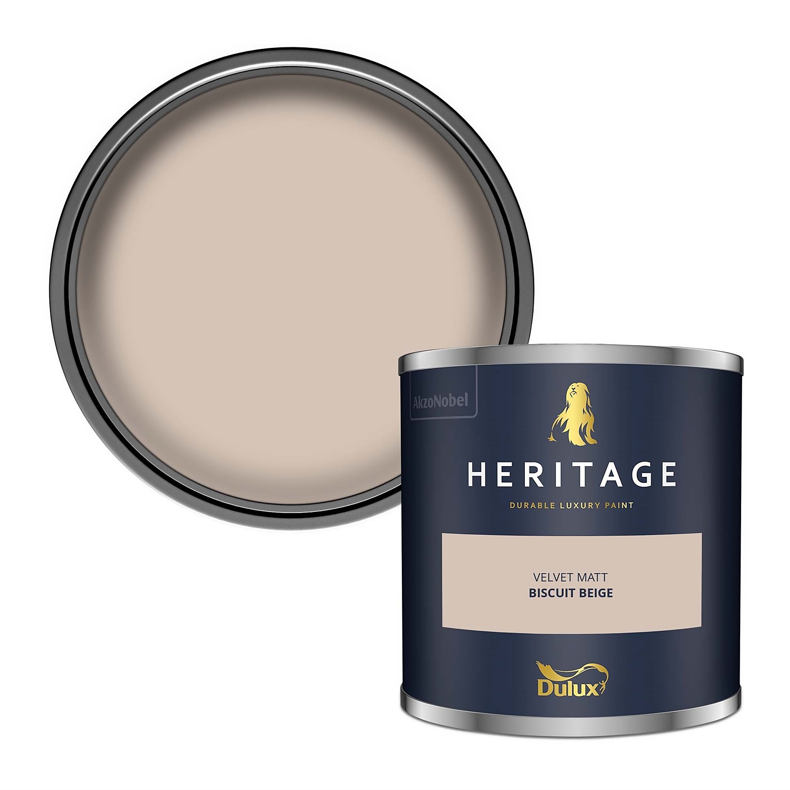 Photo of Dulux Heritage Colour Tester - Biscuit Beige - 125ml