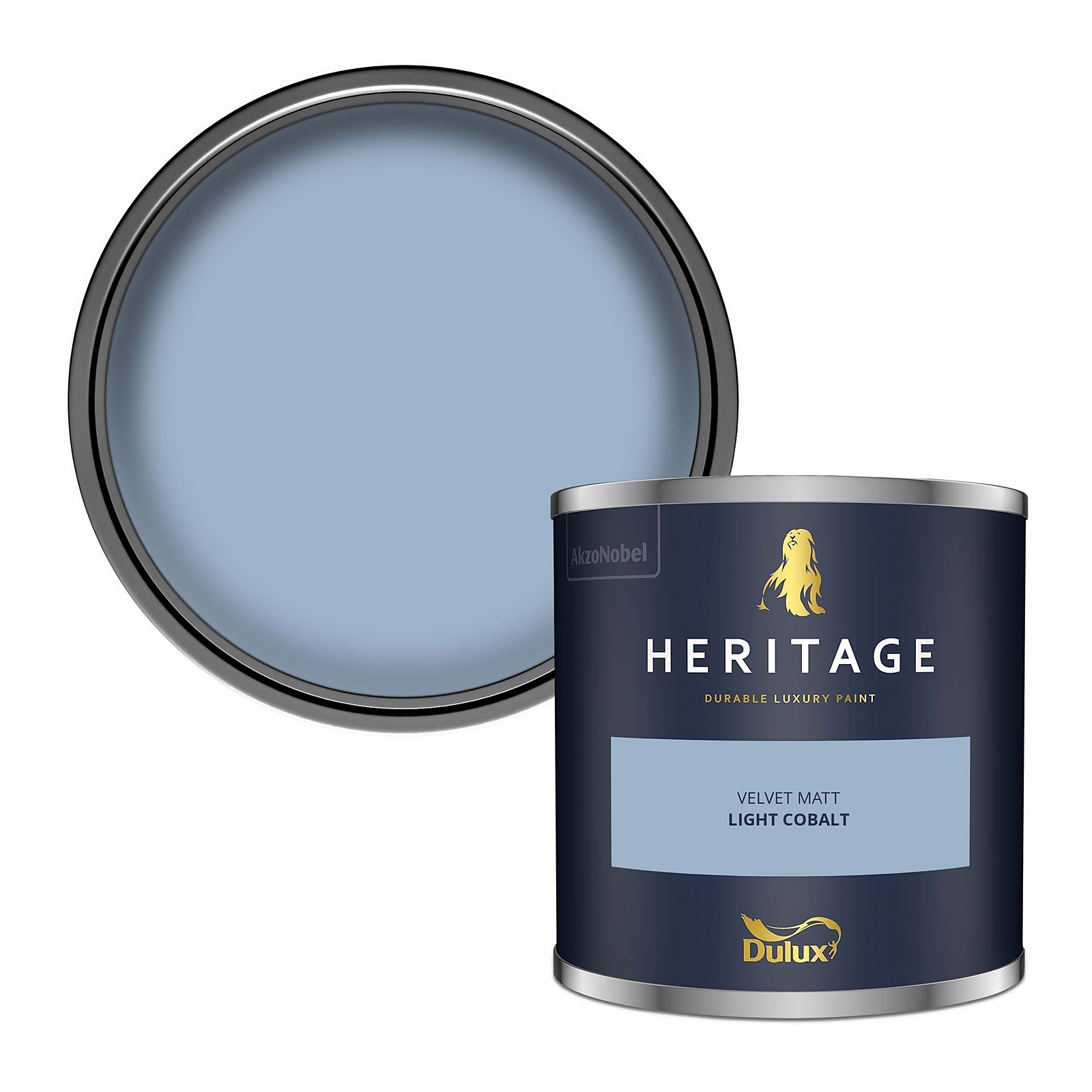 Photo of Dulux Heritage Colour Tester - Light Cobalt - 125ml