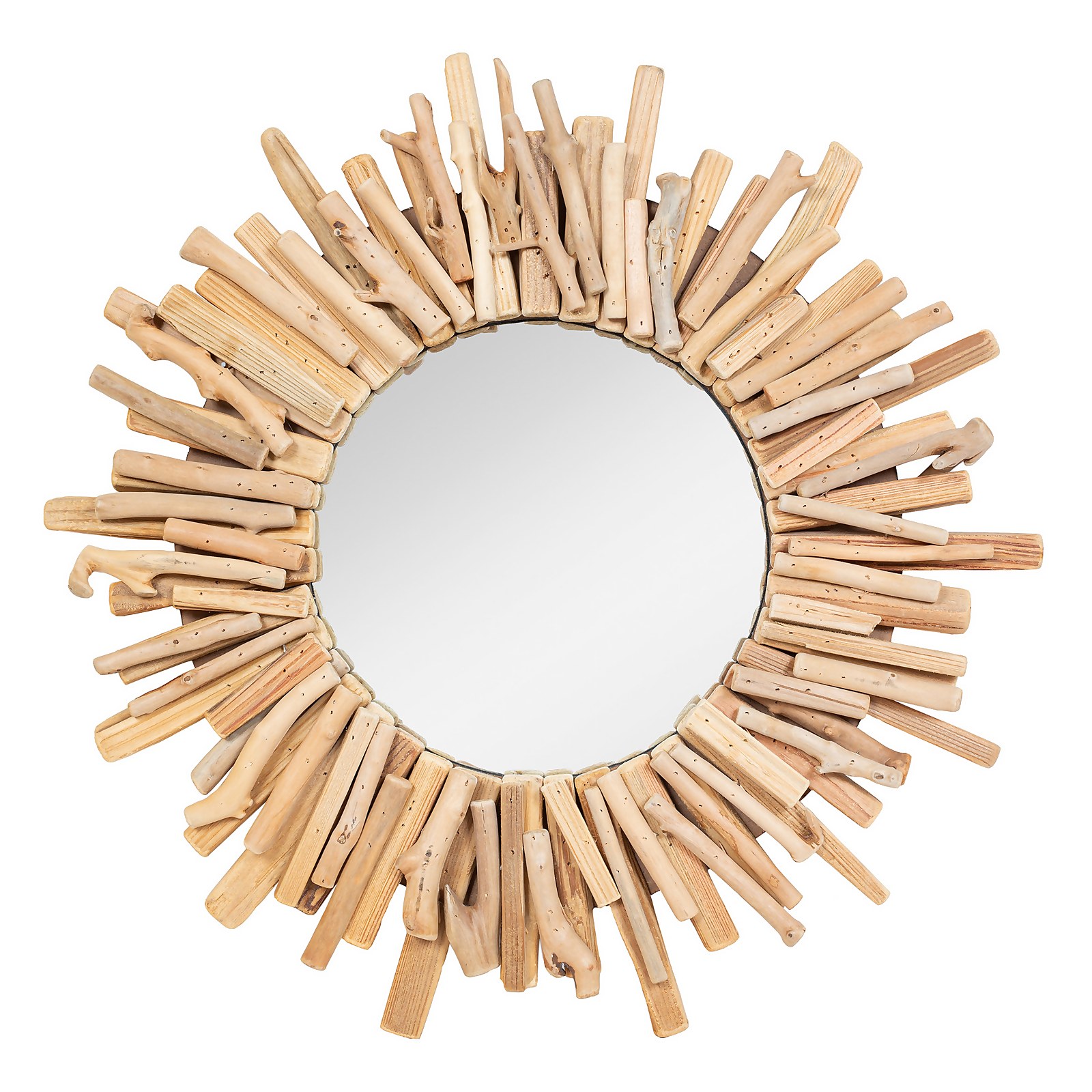 Photo of Solaris Reclaimed Wood Garden Mirror