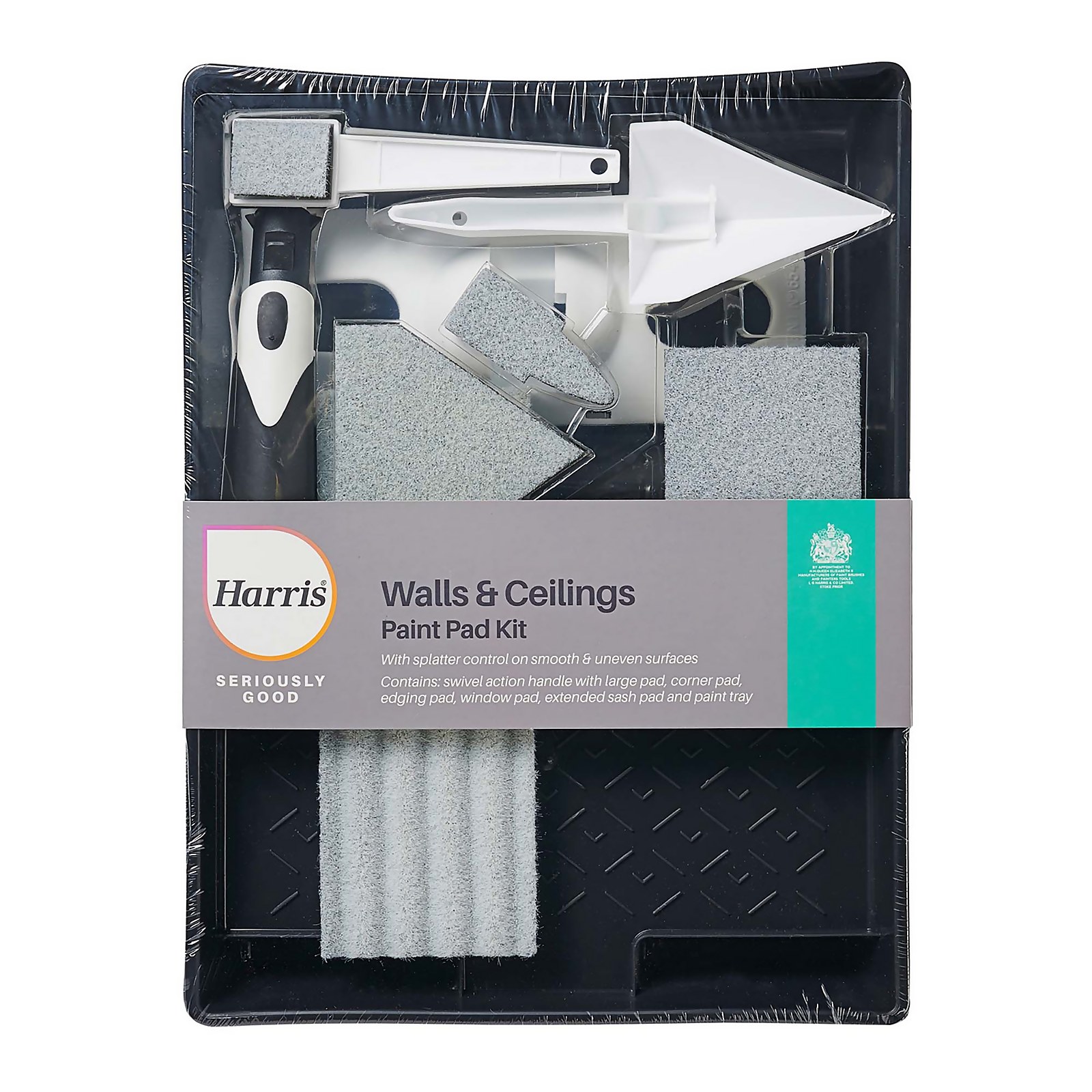 Photo of Harris Seriously Good Walls & Ceilings 9in Paintpad Set