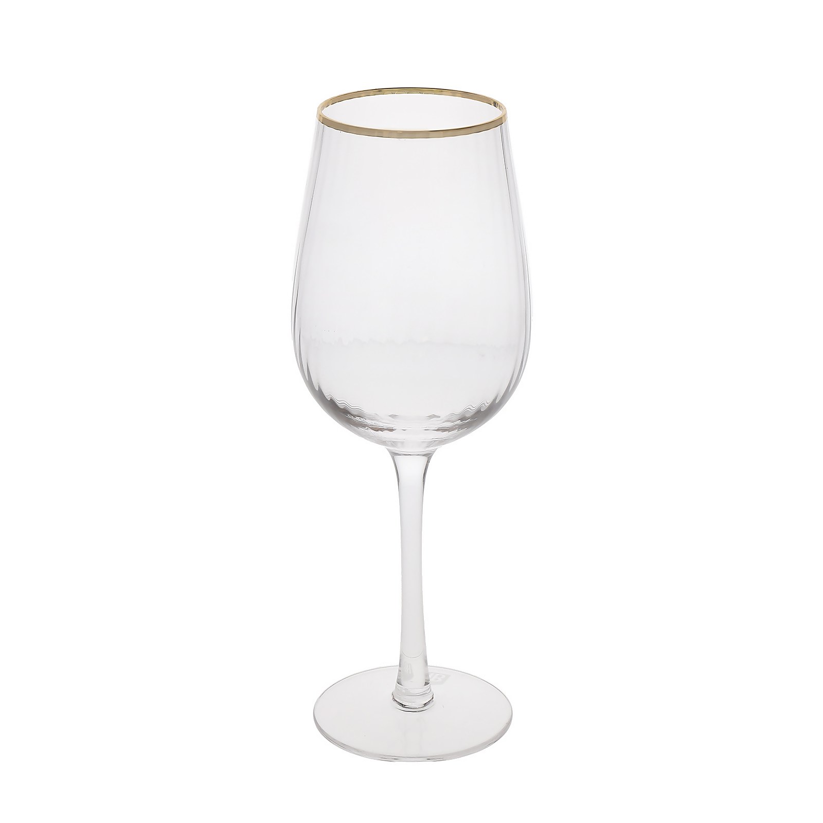 Photo of House Beautiful Textured Gold Detail White Wine Glass