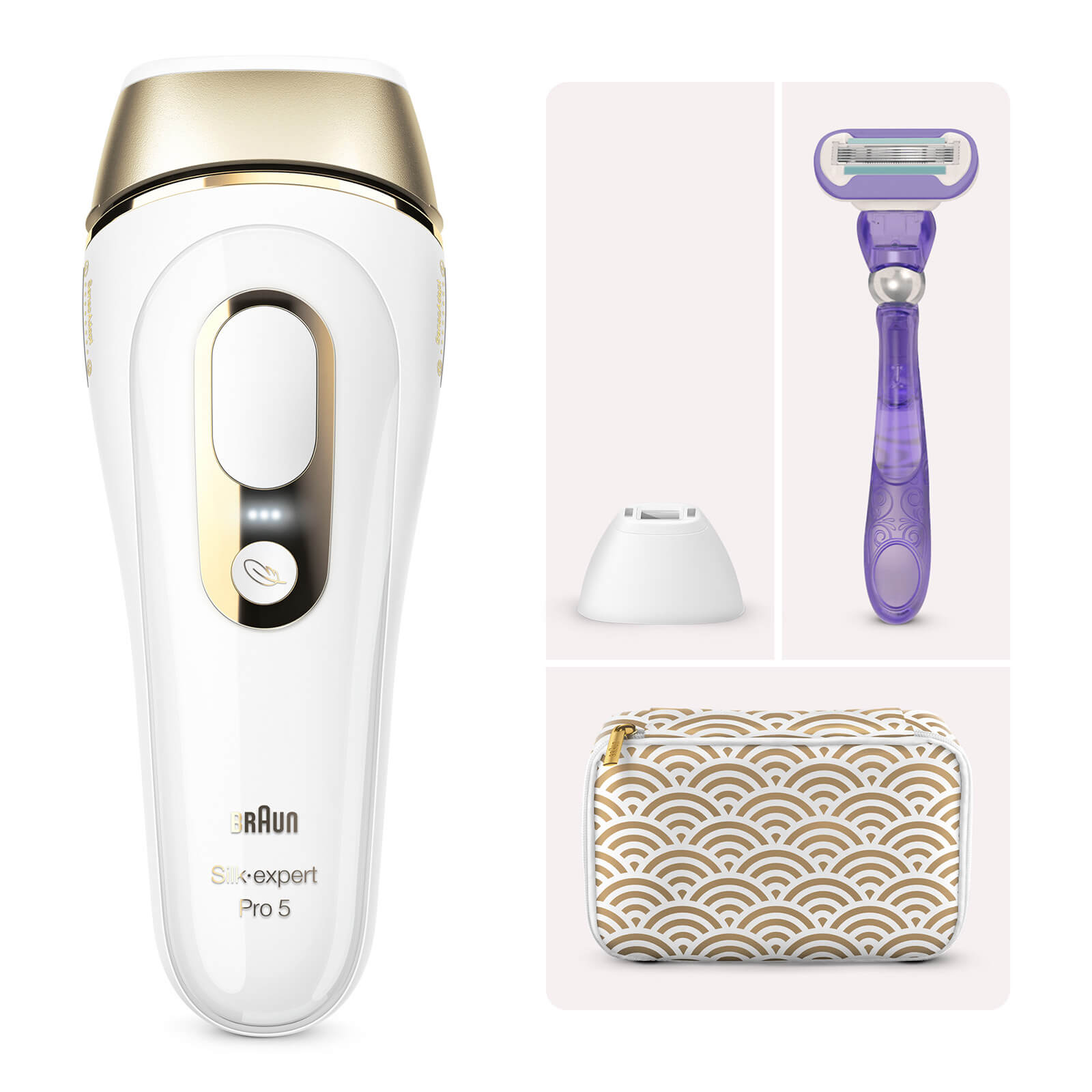 

Braun Silk-expert Pro 5 IPL with Precision Head, Razor and Deluxe Pouch