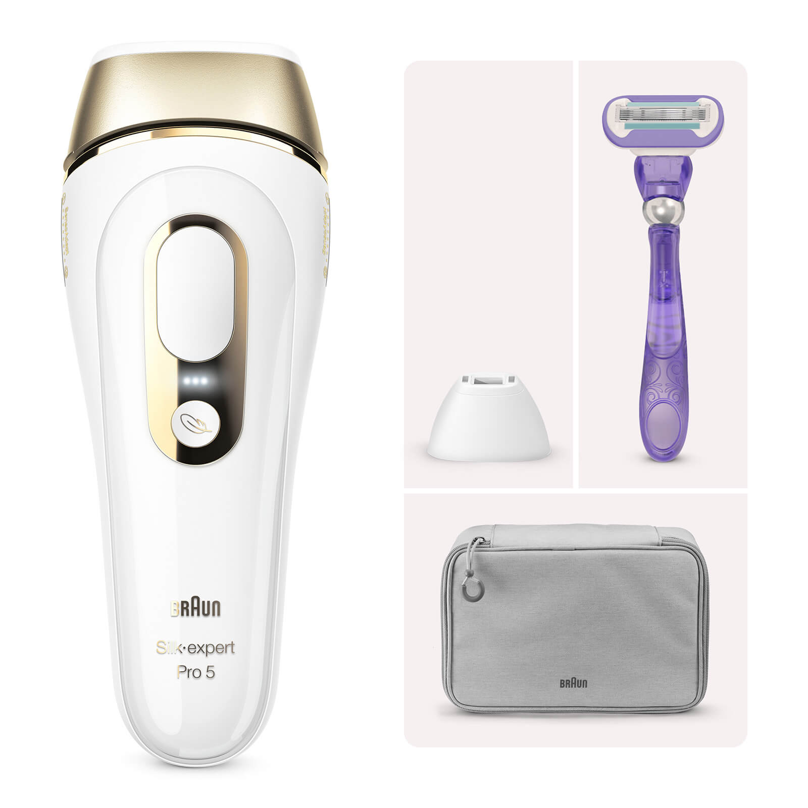 

Braun Silk-expert Pro 5 IPL with Precision Head, Razor and Pouch