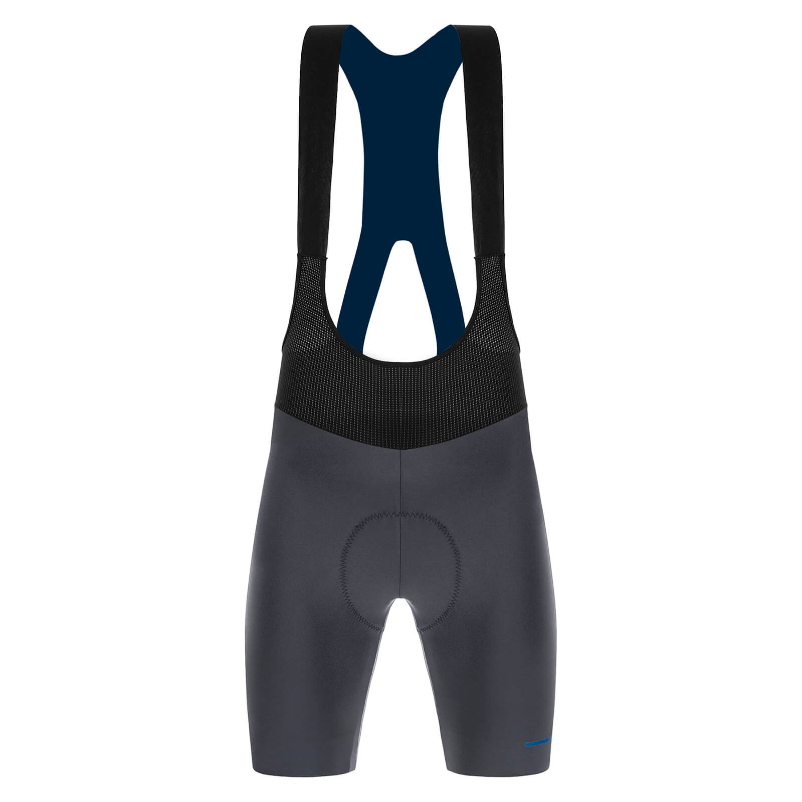 Santini Redux Istino Bib Shorts - S - Titanium Gray