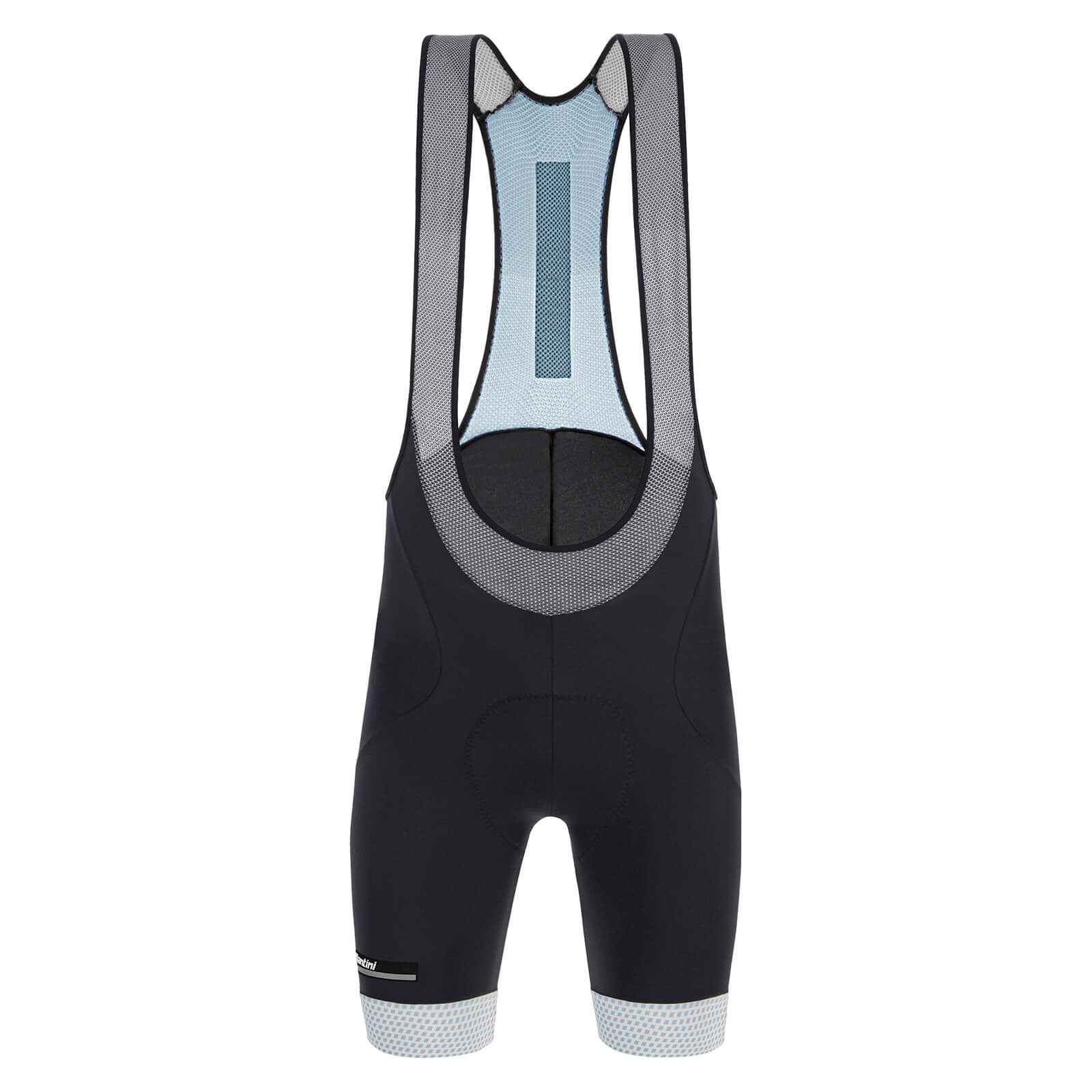 Santini Karma Kite Bib Shorts - XL - Titanium Gray