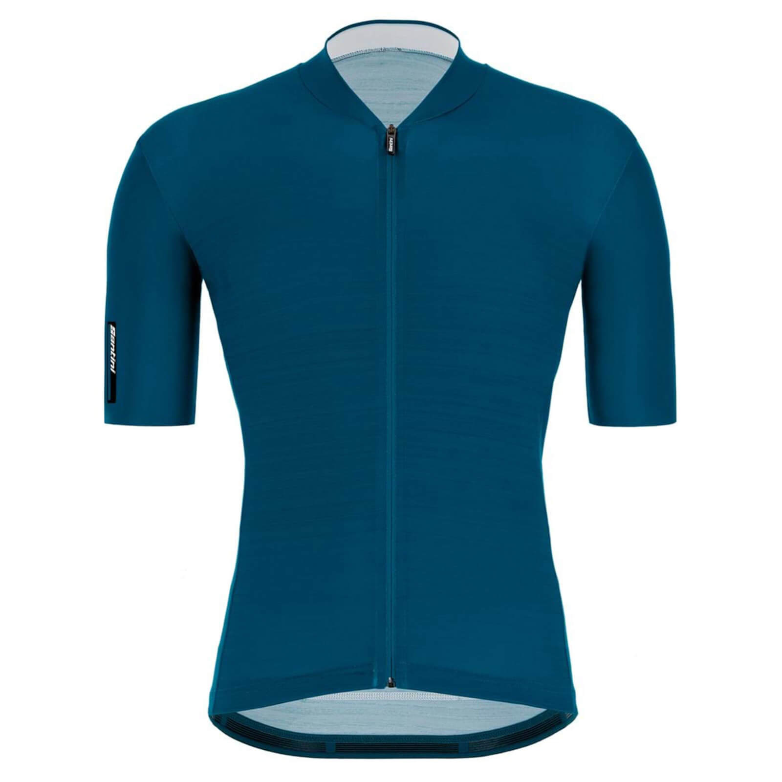 Santini Colore Jersey - XL - Petrol Green/Teal