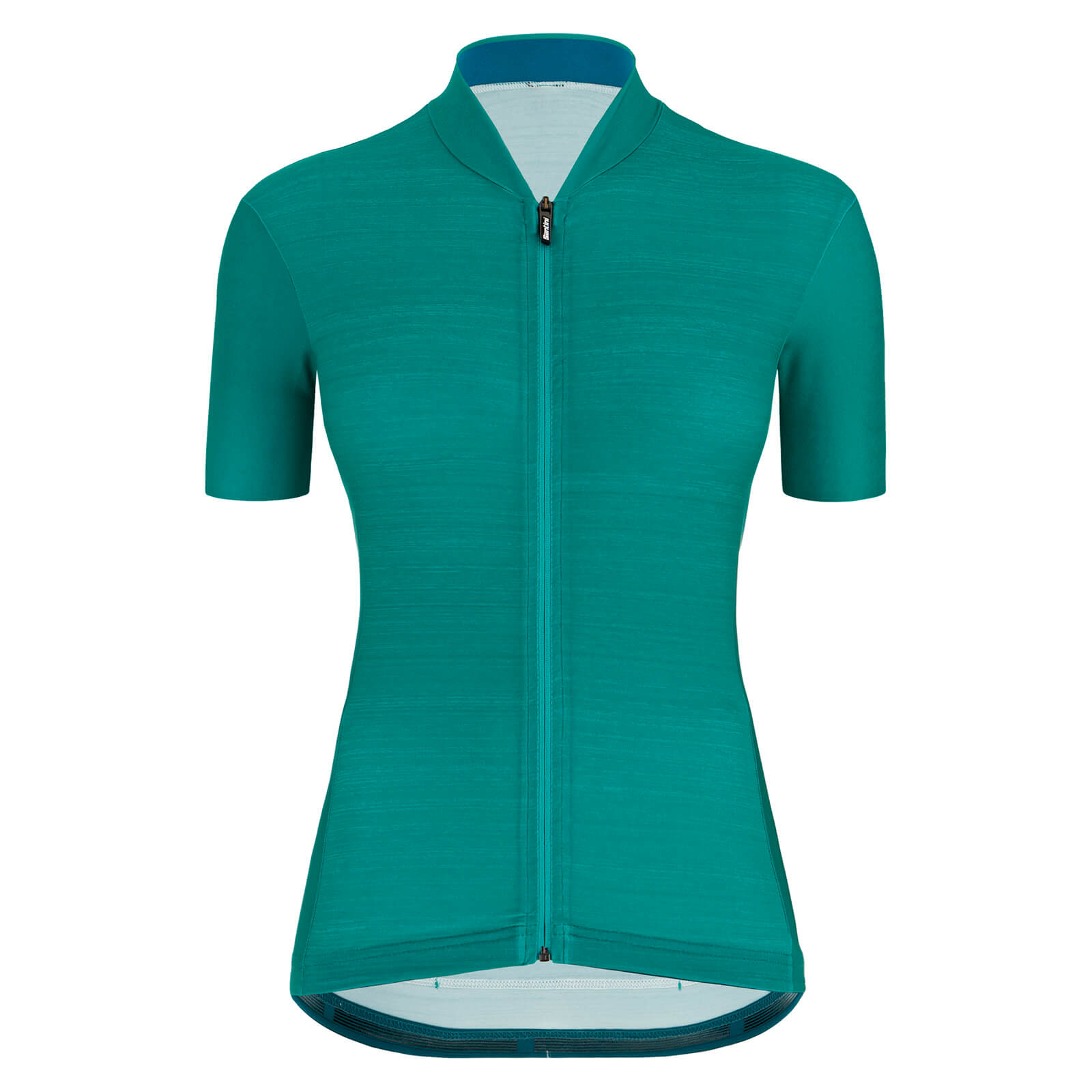 Santini Womens Colore Jersey - XS - Petrol Green
