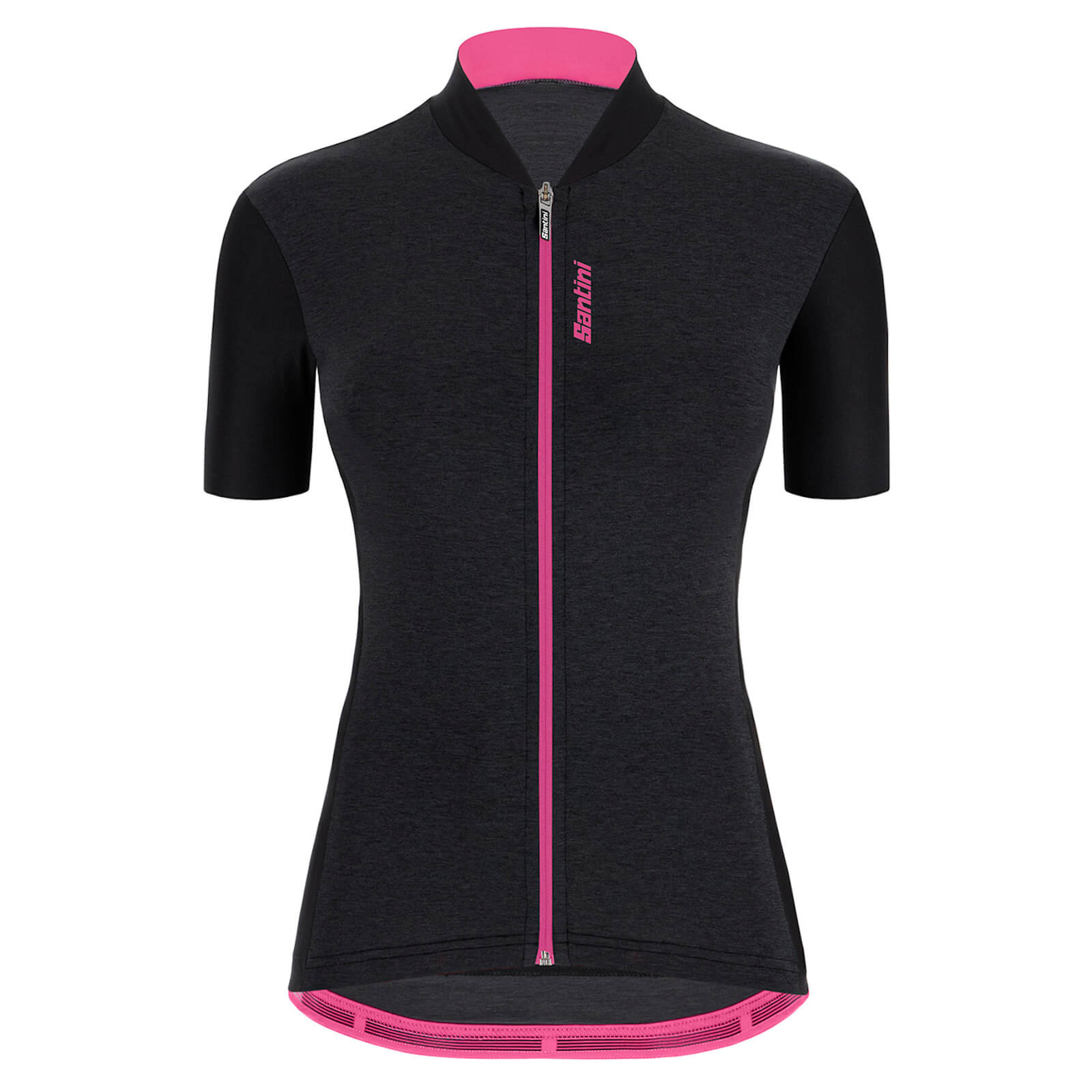 Santini Womens Gravel Jersey - XS - Black