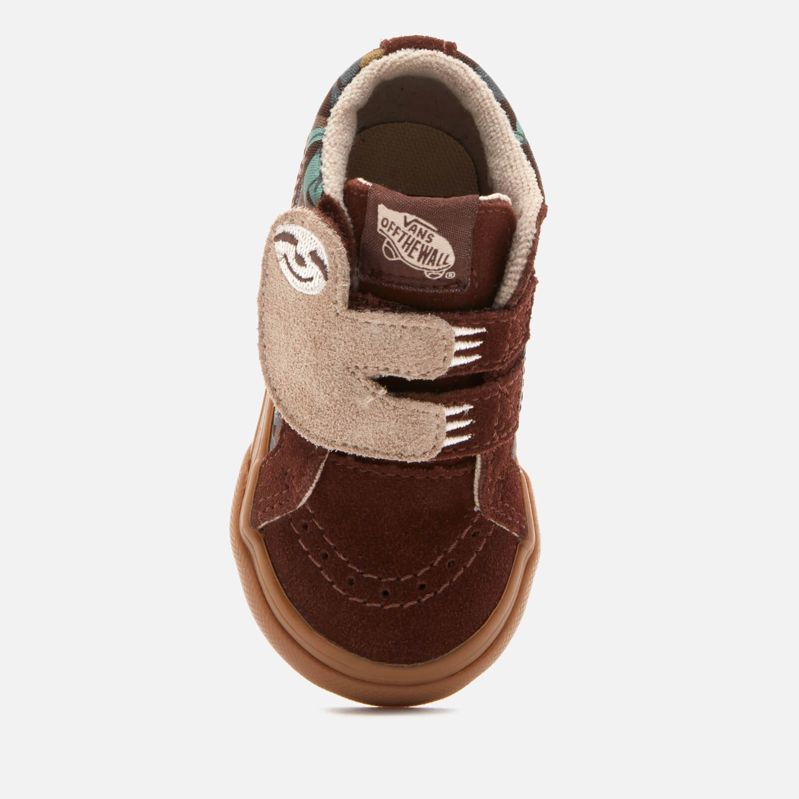 Vans Toddlers Sk8 Mid Sloth Trainers Potting Soil Uk 2