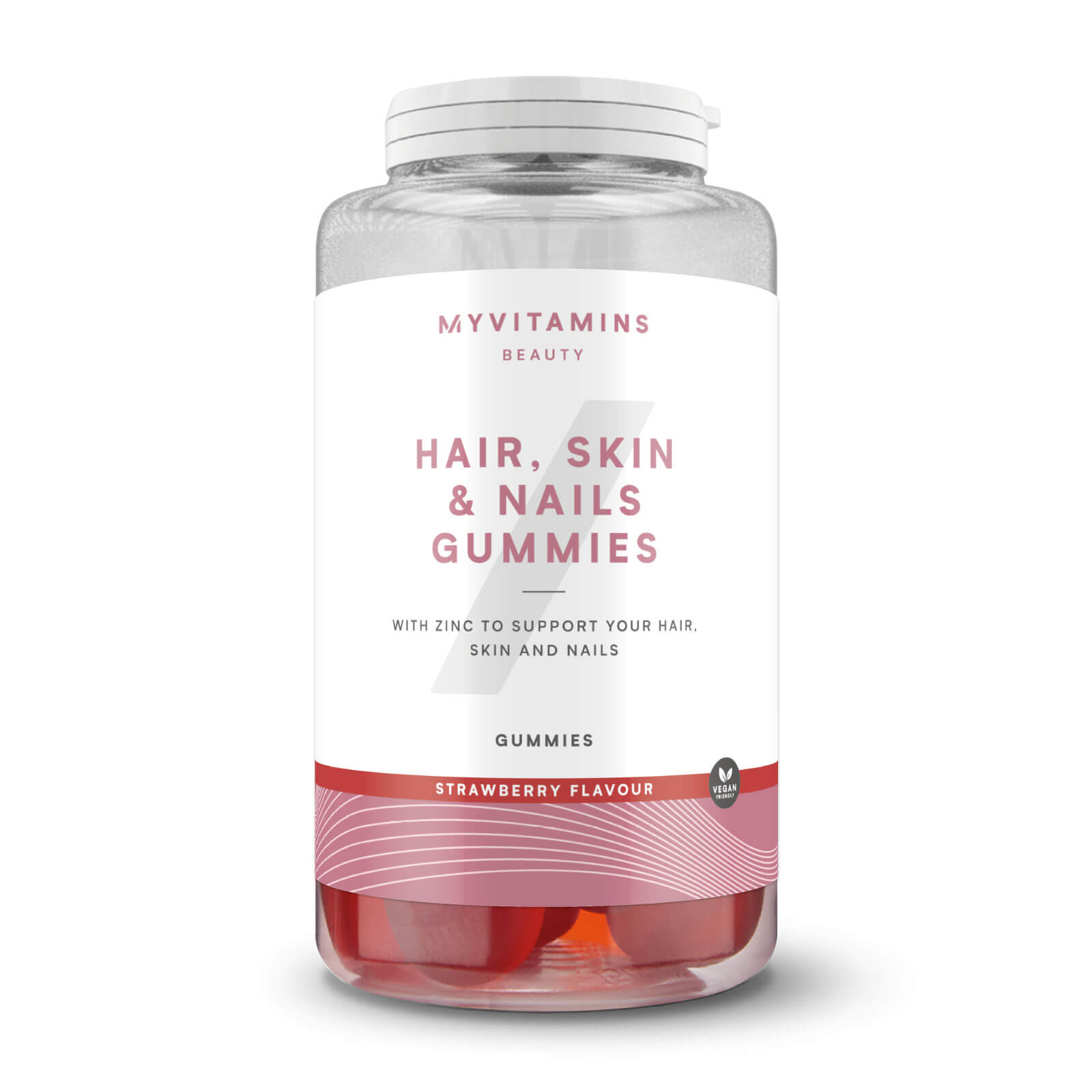 Купить Myvitamins Vegan Hair Skin Nails Gummies - 60желатиновых капсул - Натуральный вкус, Myprotein International