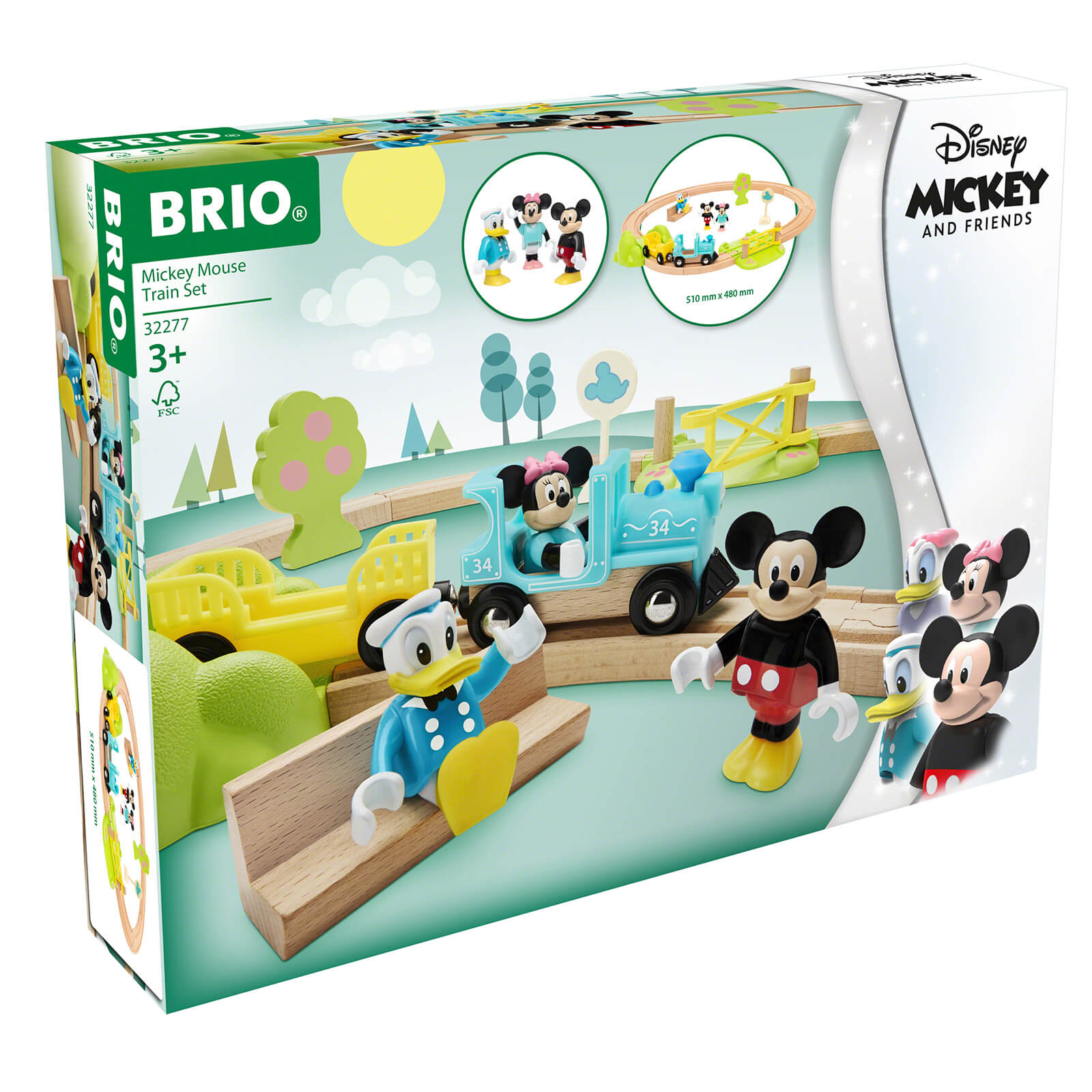 Brio Mickey Mouse Train Set
