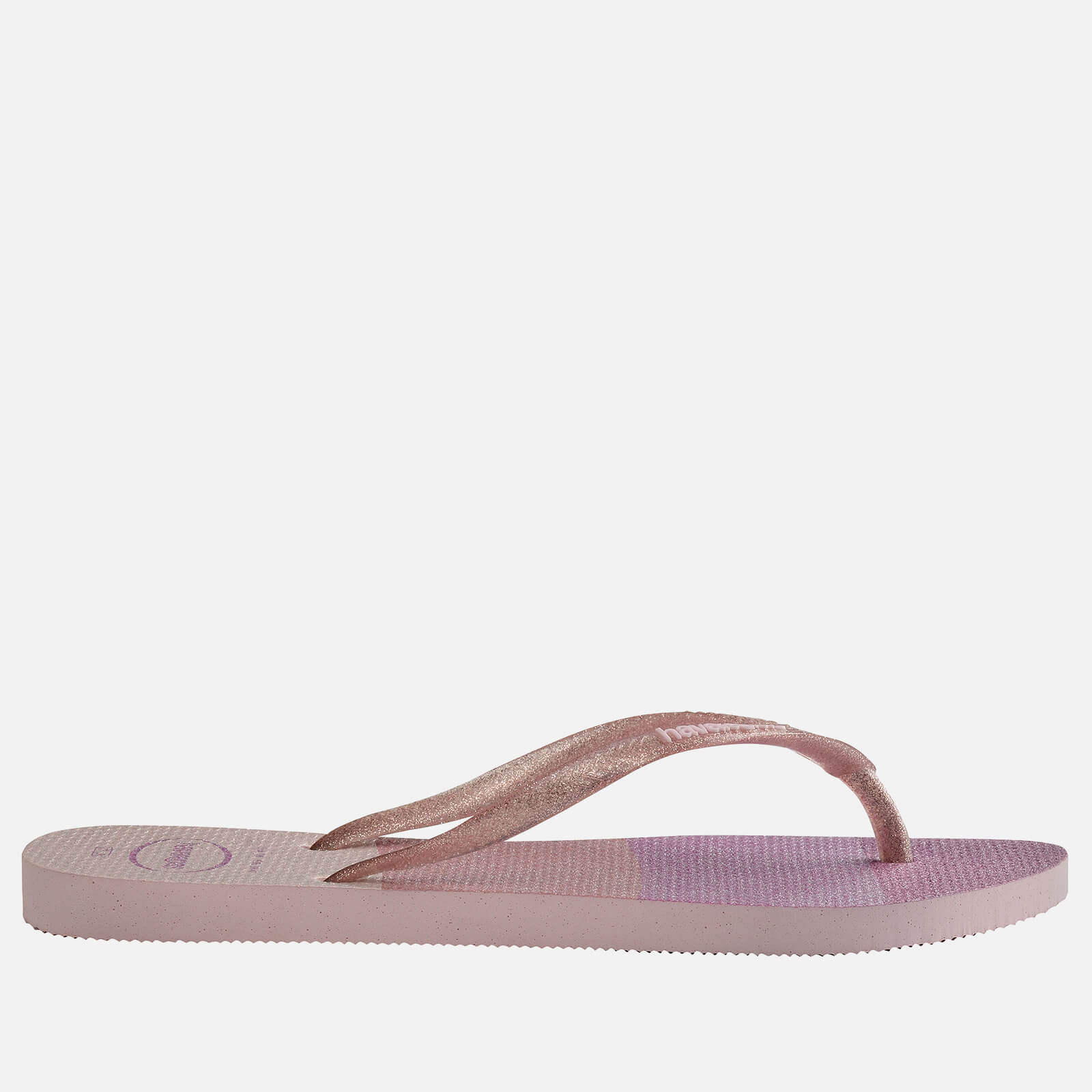 Havaianas Women's Slim Palette Glow Flip Flops - Candy Pink - UK 3/UK 4