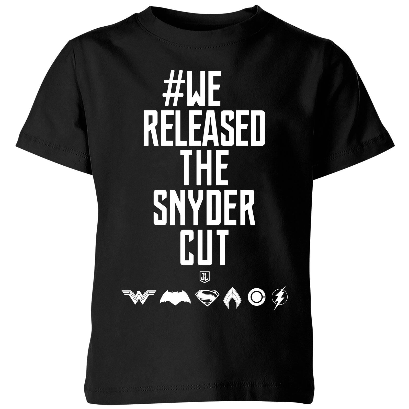 Justice League We Released The Snyder Cut Kids' T-Shirt - Black - 3-4 Years - Black