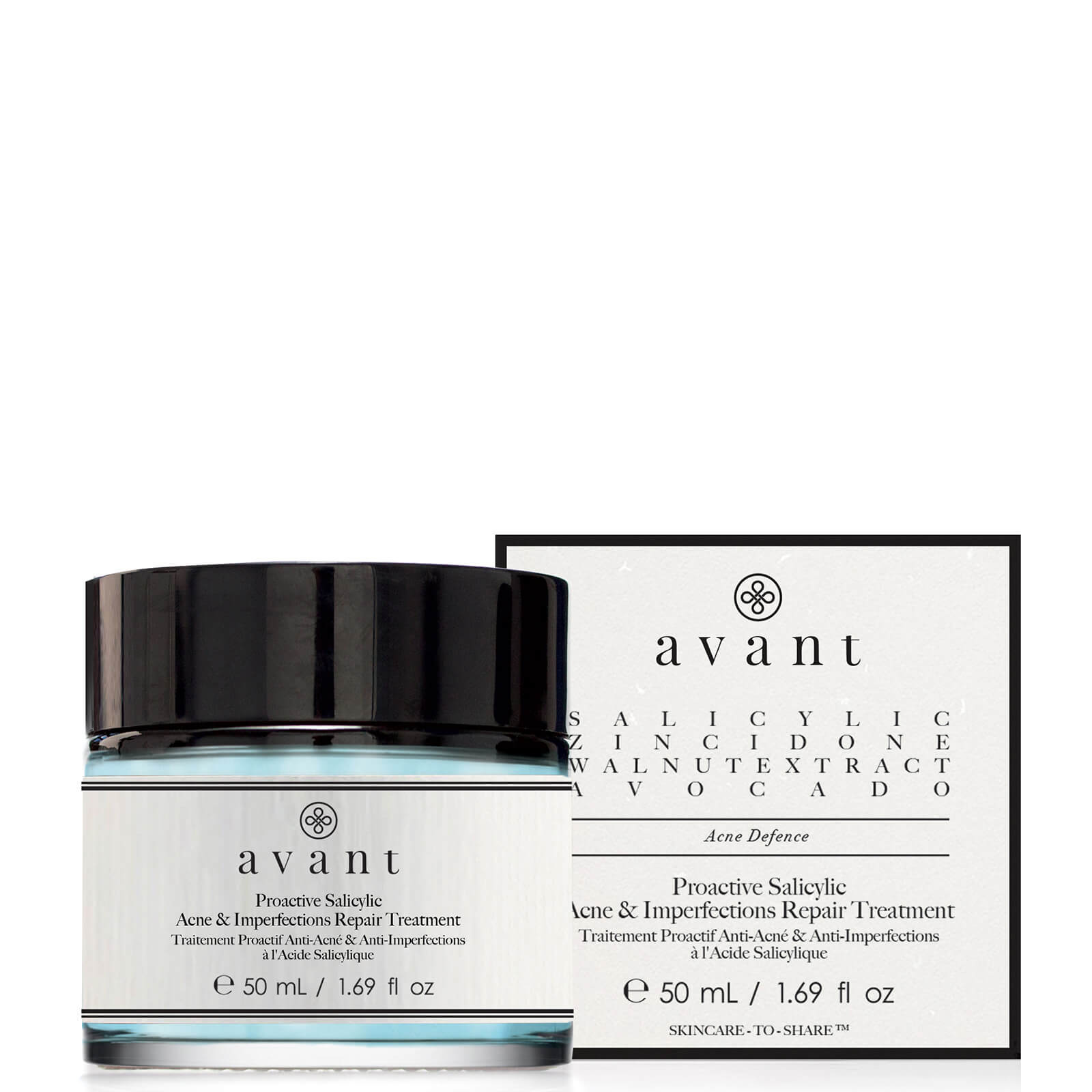 Image of Avant Skincare Proactive Salicylic Acne and Imperfections Repair Treatment 50ml