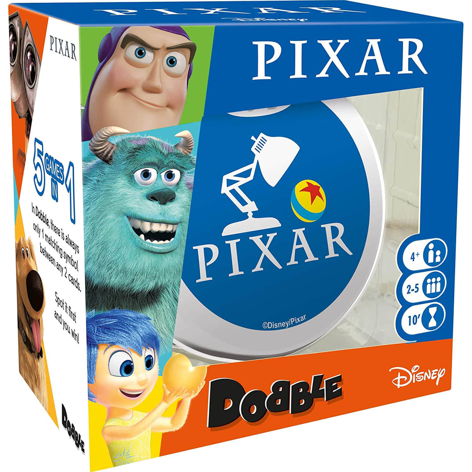 Dobble Card Game - Pixar Edition