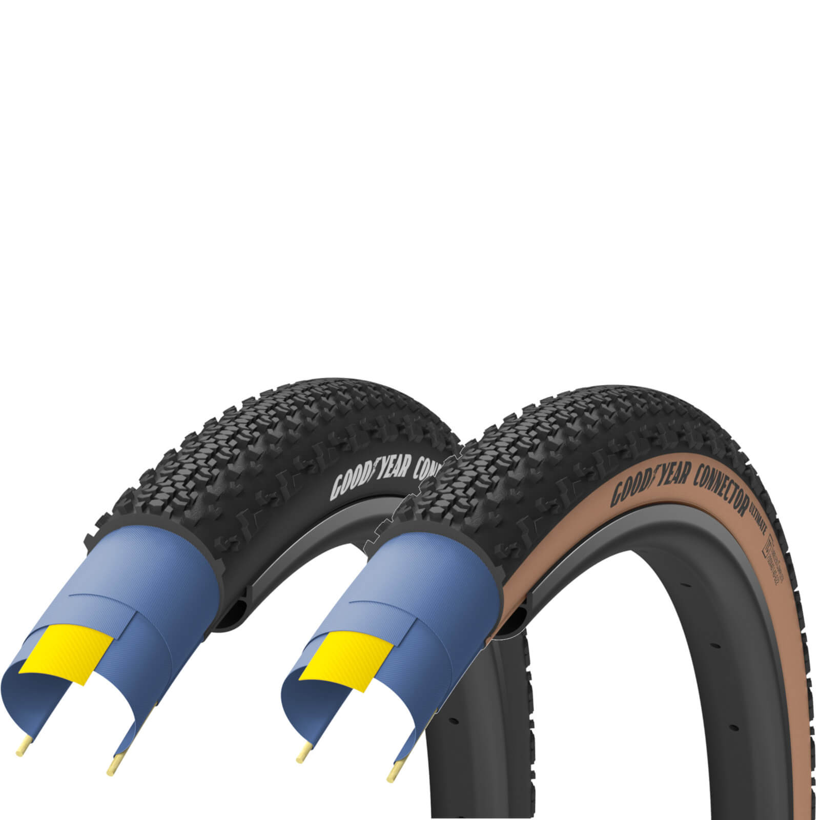 Goodyear Connector Ultimate A/T Tubeless Gravel Tyre - 700c x 40mm - Black