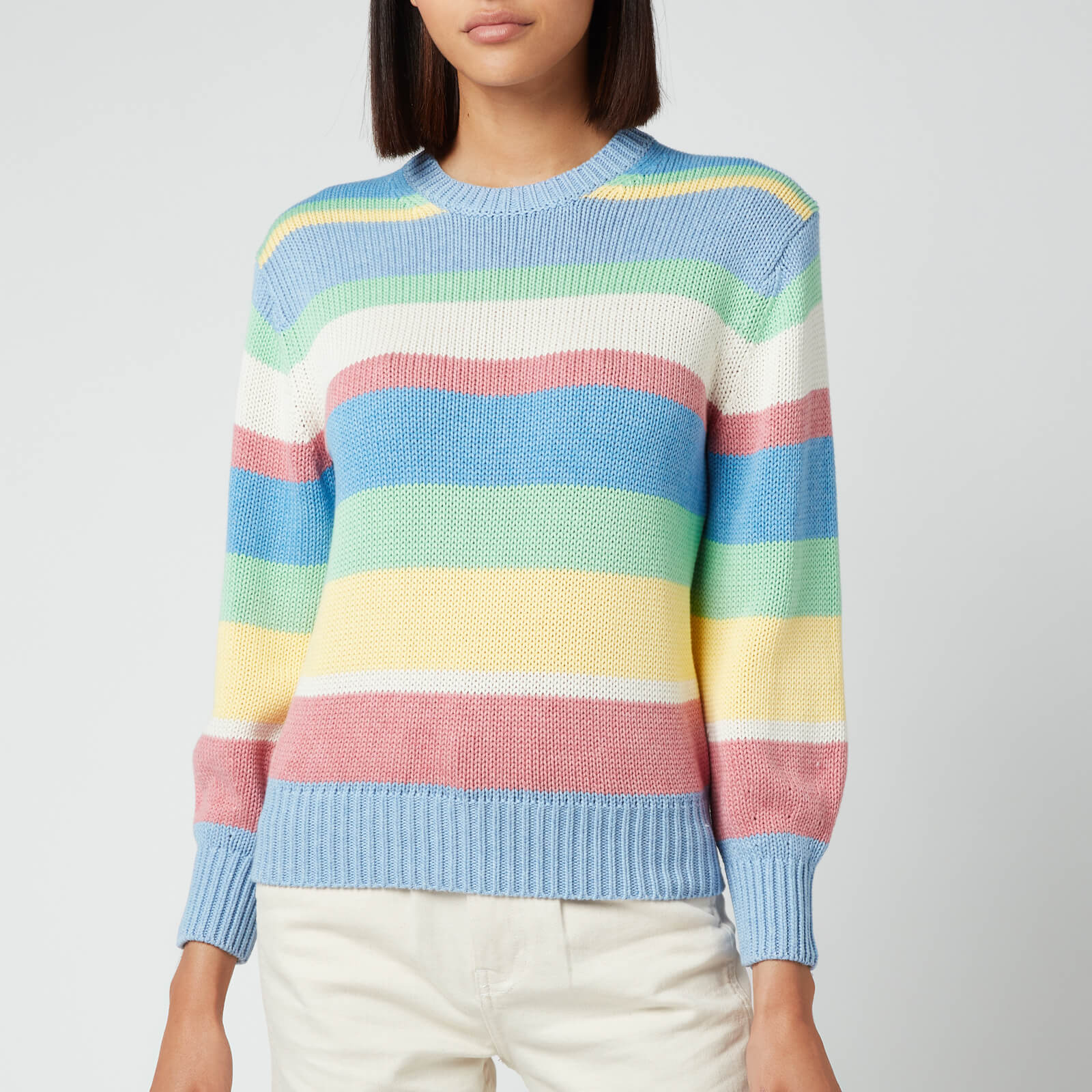Polo Ralph Lauren Women's Stripe Classic Sweatshirt - Jersey Stripes - XS