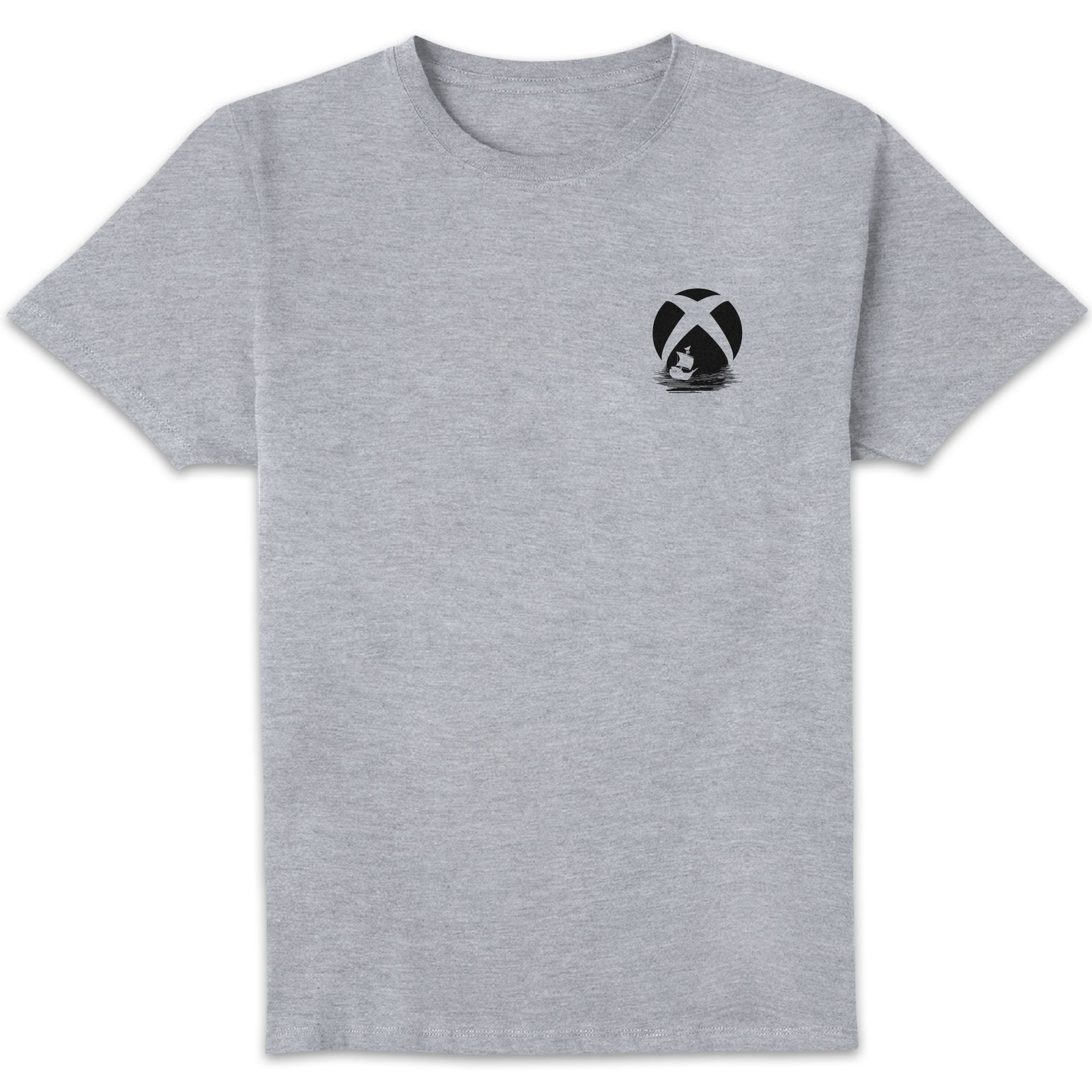 Sea Of Thieves Pocket Print Unisex T-Shirt - Grey - XS - Grey