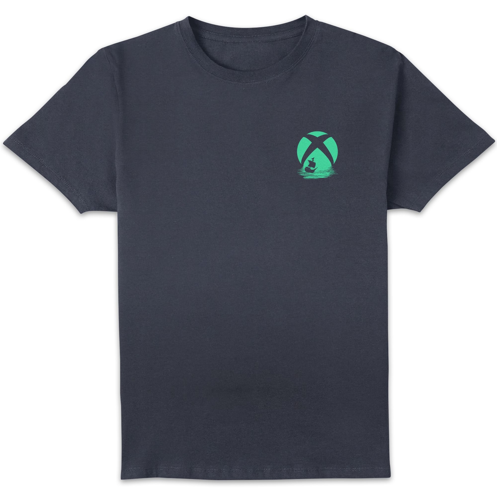 Sea Of Thieves Nexus Pocket Unisex T-Shirt - Navy - L - Navy