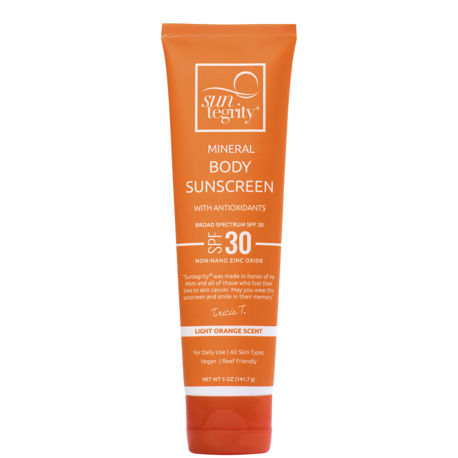 Suntegrity Skincare Natural Mineral Body Sunscreen SPF 30 5 oz.
