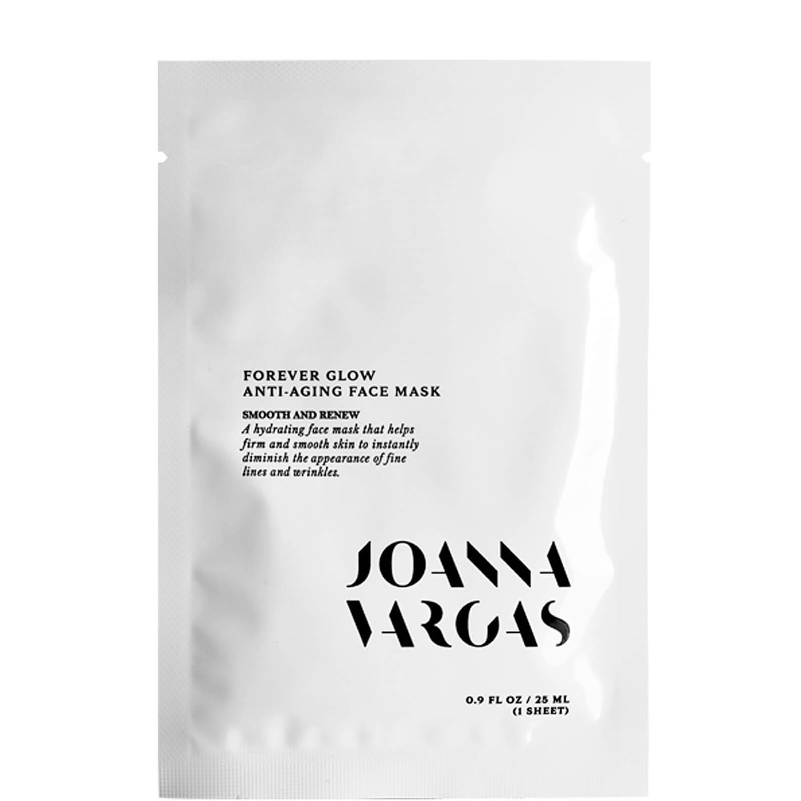 Joanna Vargas Forever Glow Anti-aging Face Mask (1 Sheet) In White